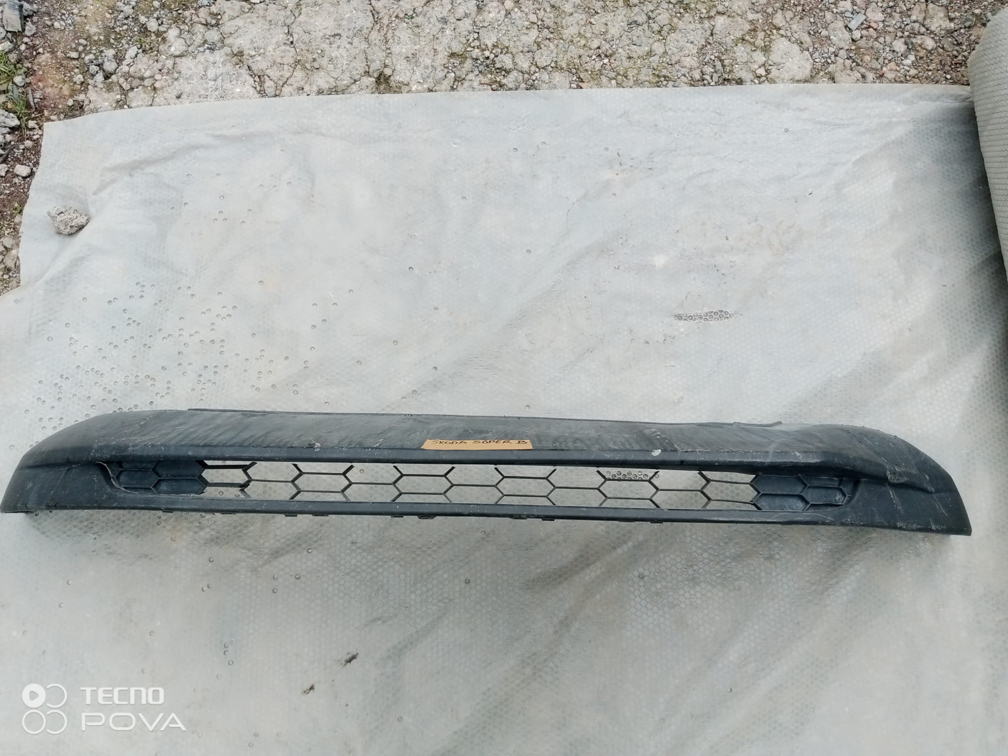 SKODA SÜPERB ÖN TAMPON ALT IZGARASI ÇIKMA SÖKME YEDEK PARÇA