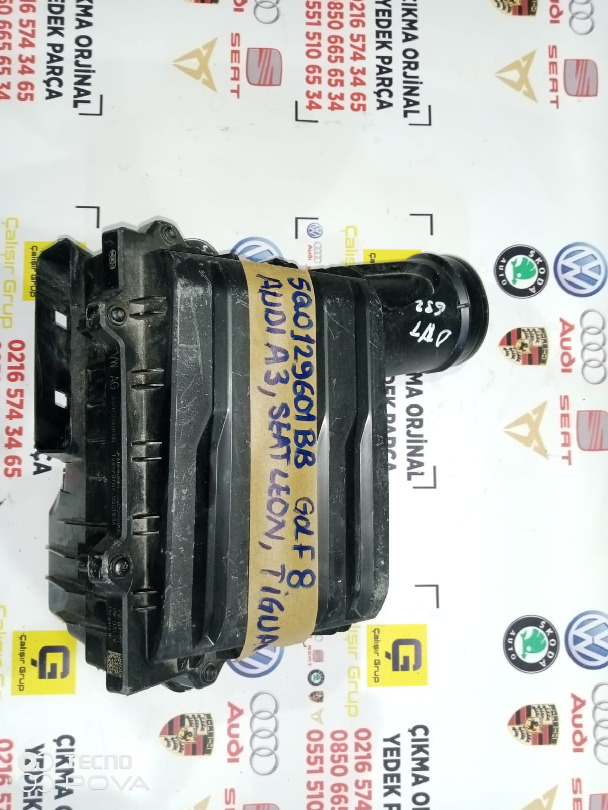 VOLKSWAGEN GOLF HAVA FİLTRE KUTUSU OEM 5q0129601bb