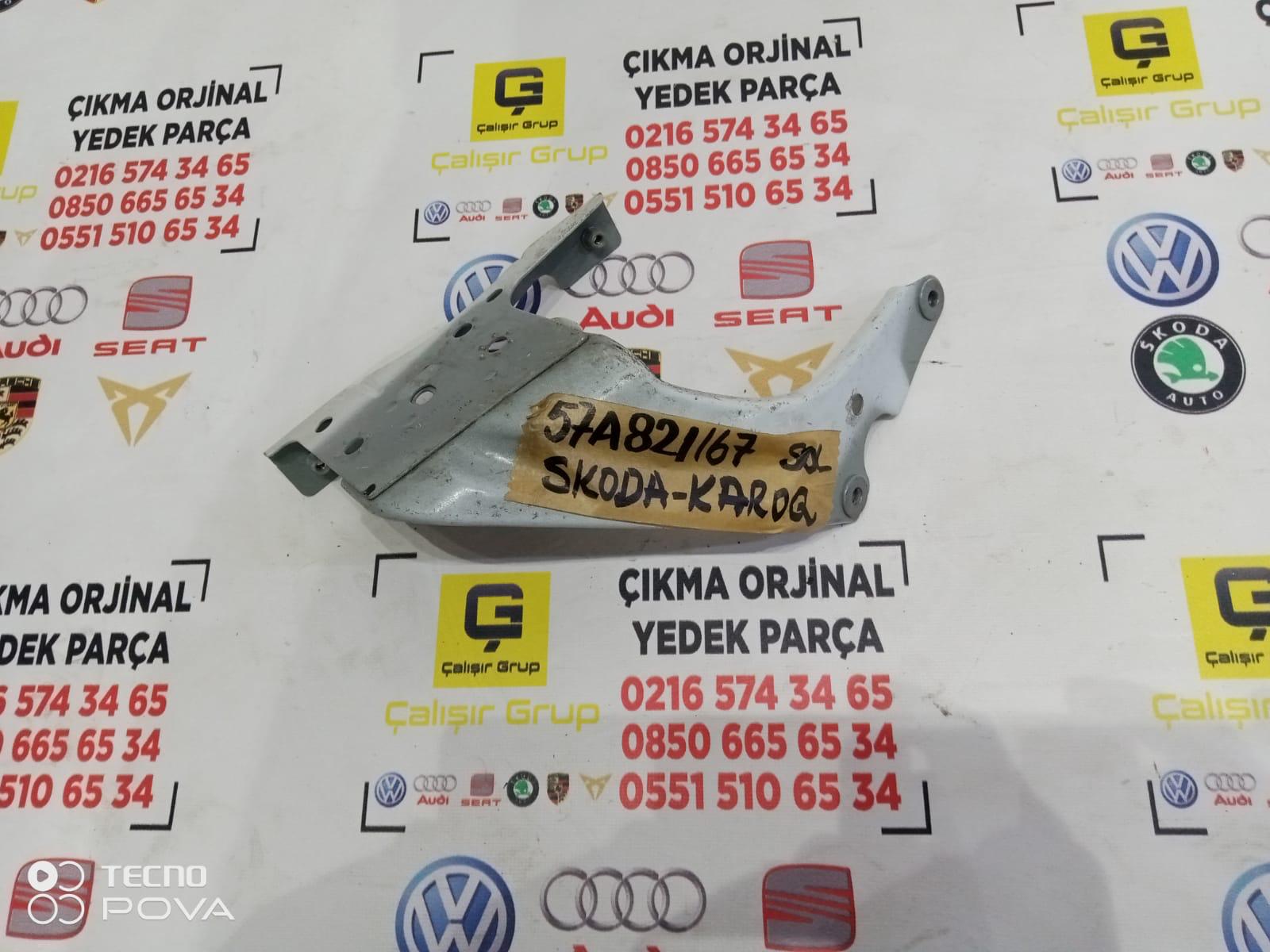SKODA KAROQ 2018-2024 SOL ÇAMURLUK BAĞLANTI SACI OEM 57a821167