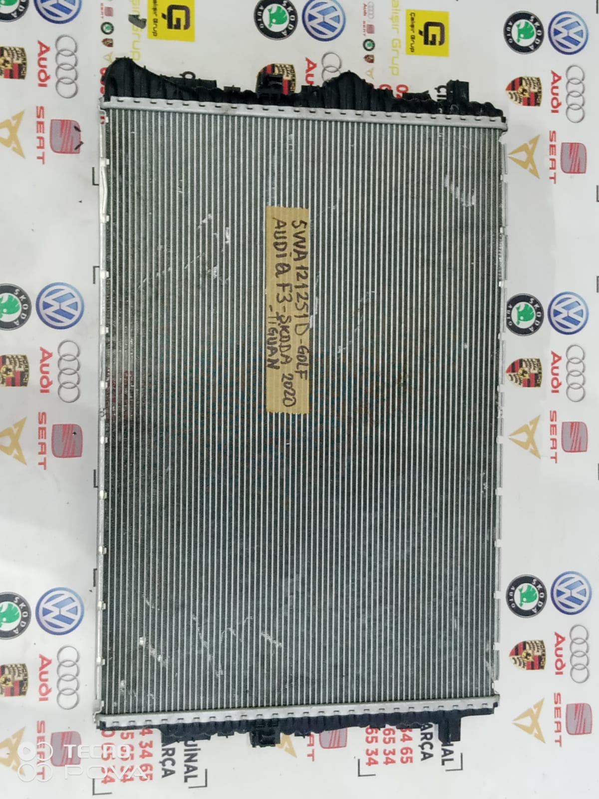 VOLKSWAGEN GOLF 8 TIGUAN SU RADYATÖRÜ OEM 5wa121251d