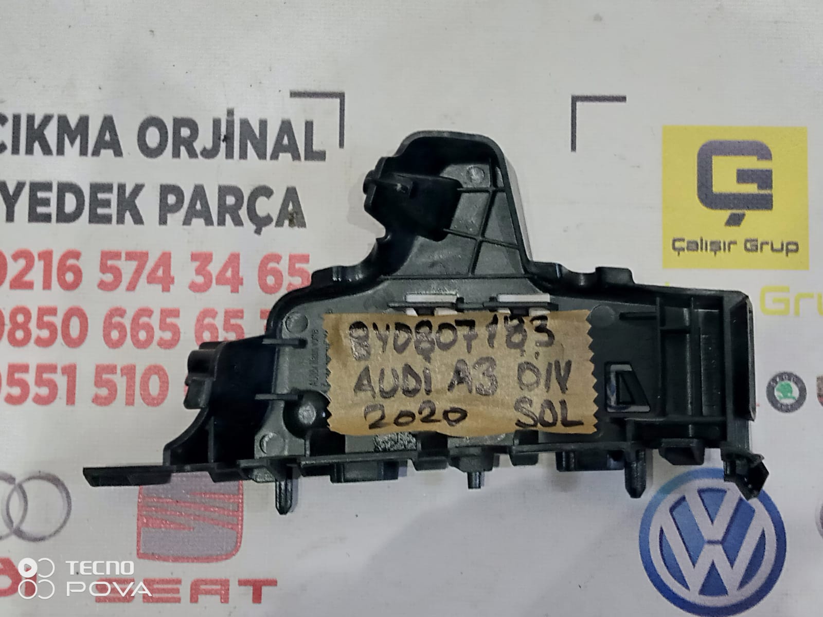 AUDİ A3 2020-2025 SOL ÖN TAMPON BRAKETİ OEM 8y0807183