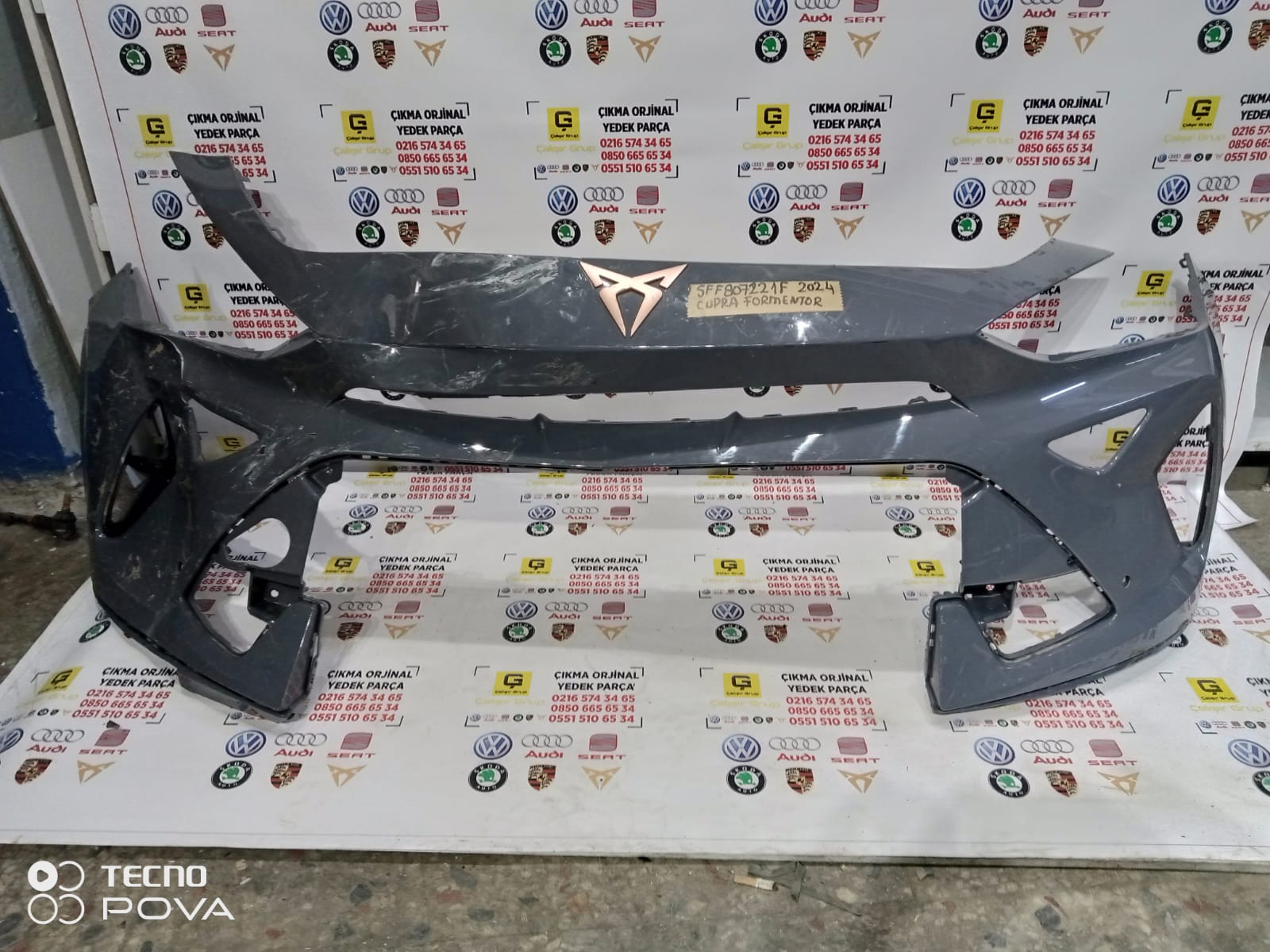SEAT CUPRA FORMENTOR 2024-2025 ÖN TAMPON OEM 5ff807221f