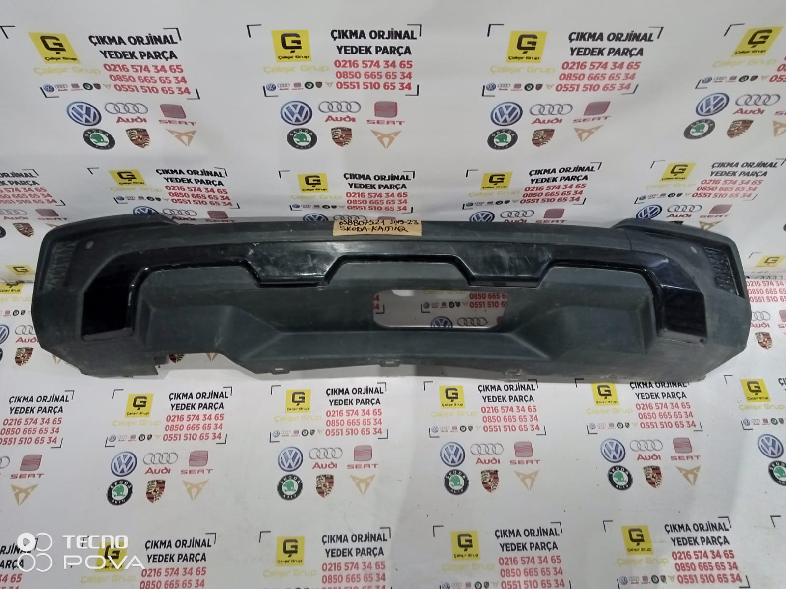 SKODA KAMİQ ARKA TAMPON OEM 658807521