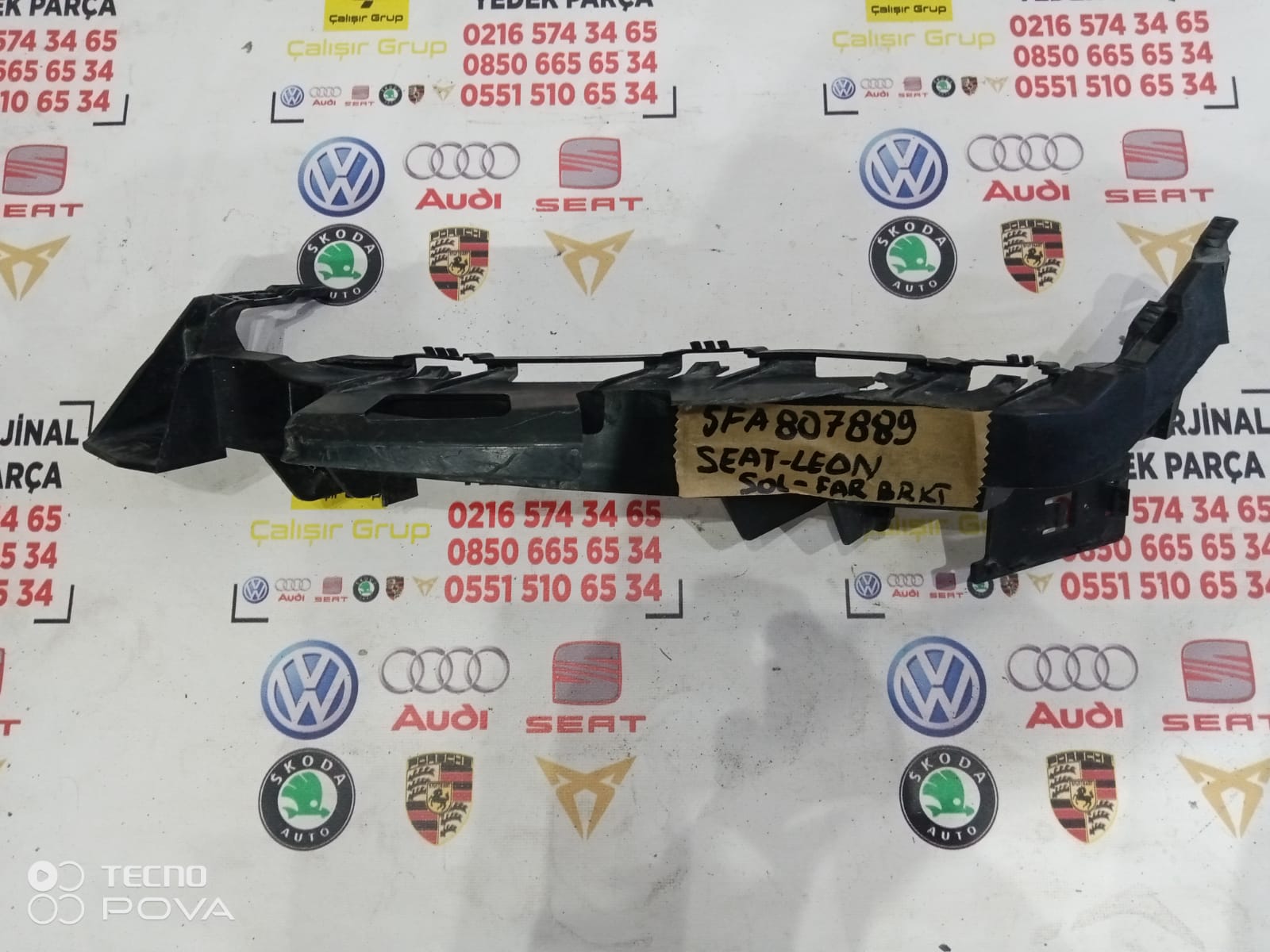 SEAT LEON SOL FAR BRAKETİ OEM5fa807889 ÇIKMA SÖKME YEDEK PARÇA
