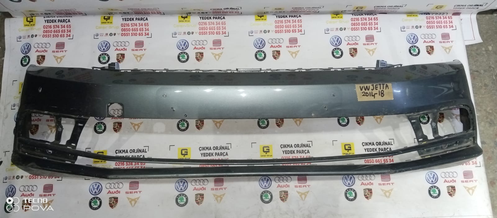 VOLKSWAGEN JETTA 2015-2017 ÖN TAMPON ÇIKMA SÖKME YEDEK PARÇA