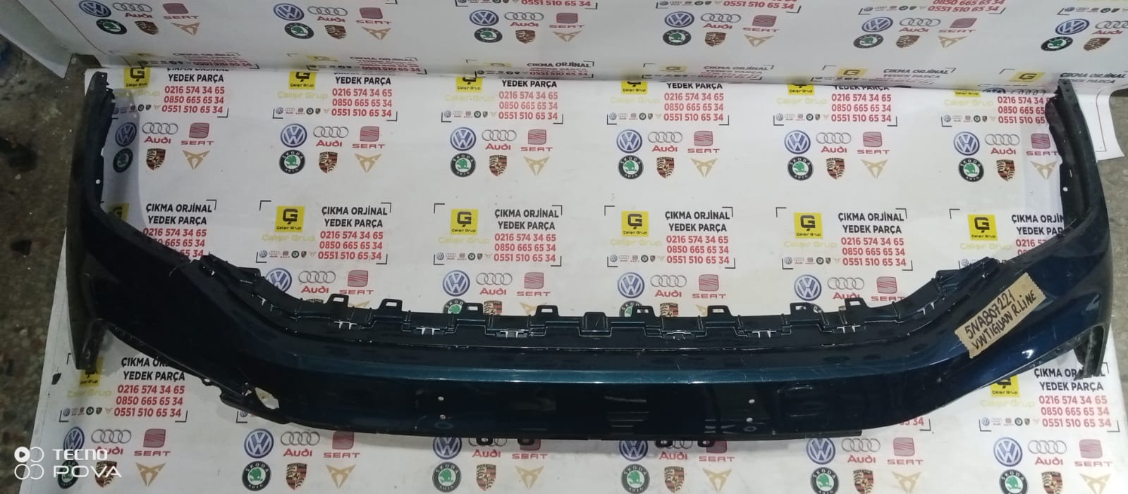 VOLKSWAGEN TİGUAN 2021-2024 R-LİNE ÖN TAMPON OEM 5NA807221