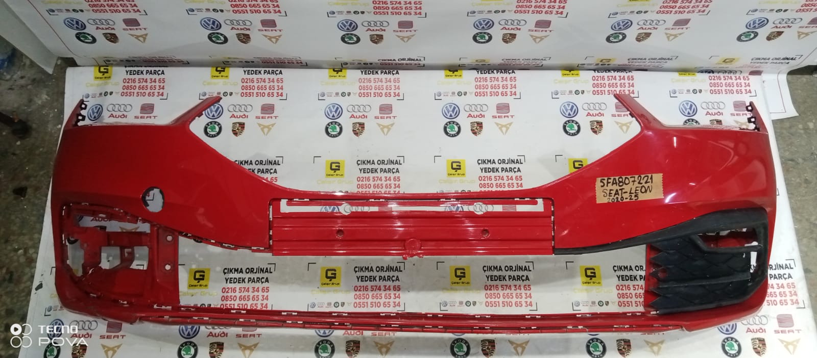 SEAT LEON 2021-2024 ÖN TAMPON OEM 5FA807221