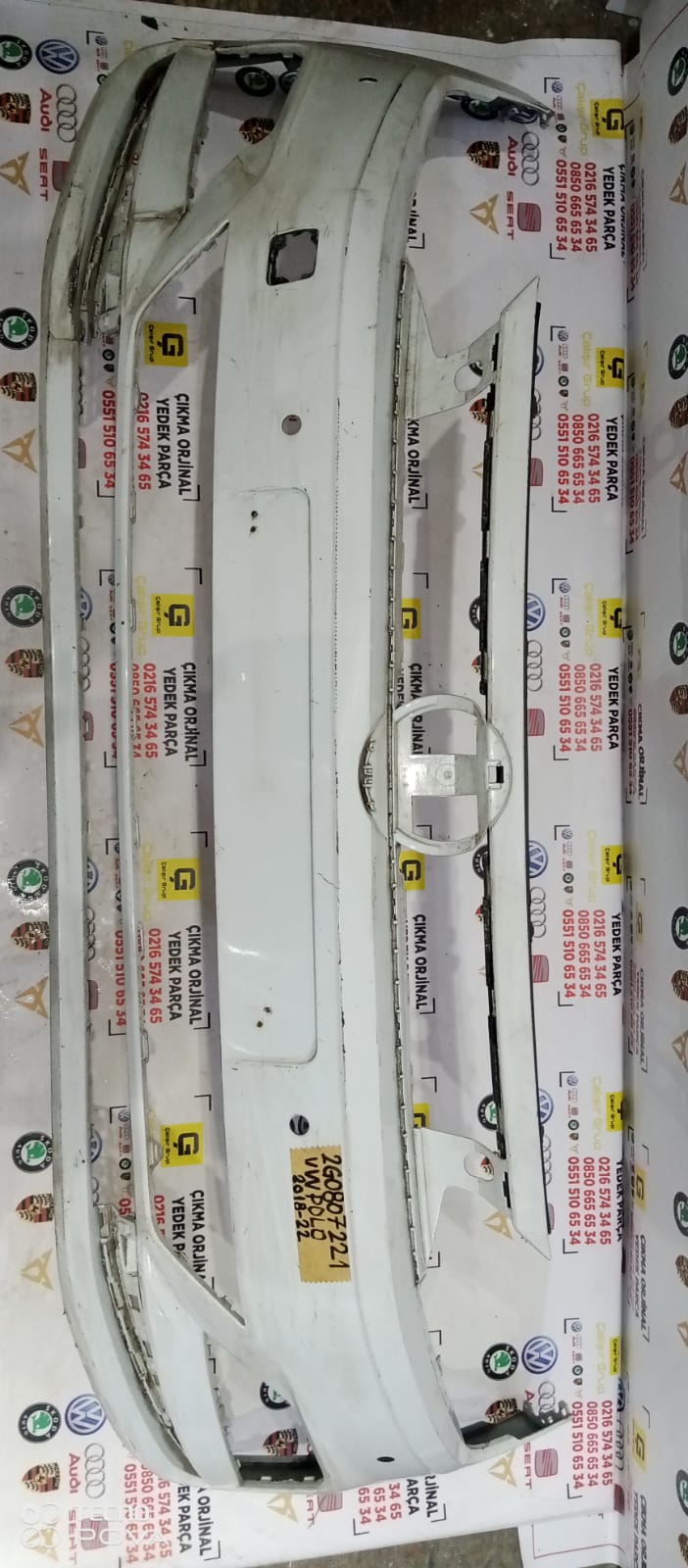 VOLKSWAGEN POLO 2018-2021 ÖN TAMPON OEM 2G0807222