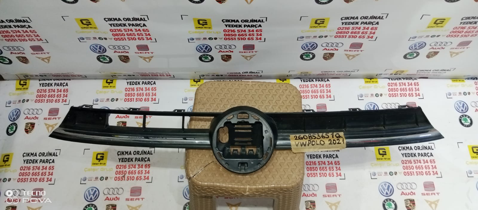 VOLKSWAGEN POLO 2021-2024 ÖN PANJUR OEM 2G0853651