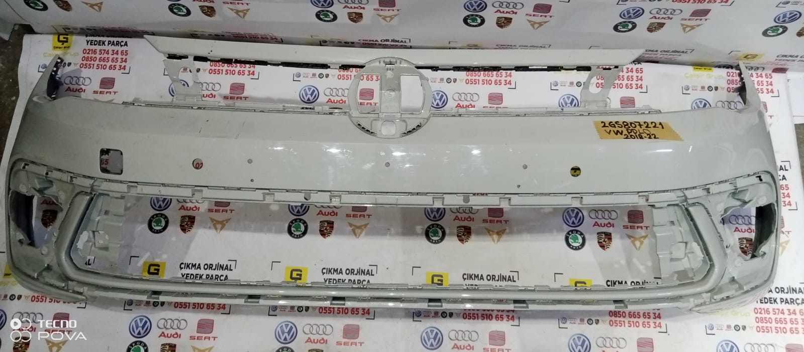 VOLKSWAGEN POLO 2021-2024 ÖN TAMPON 2GS807221