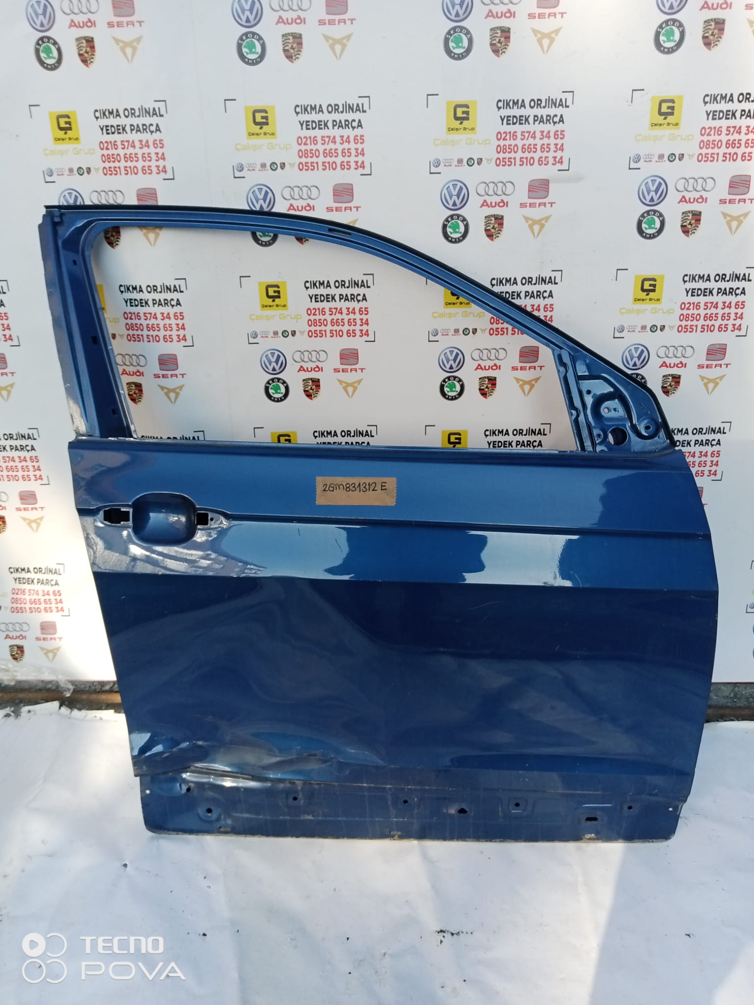 VOLKSWAGEN T-CROSS SAĞ ÖN KAPI OEM 2GM831312