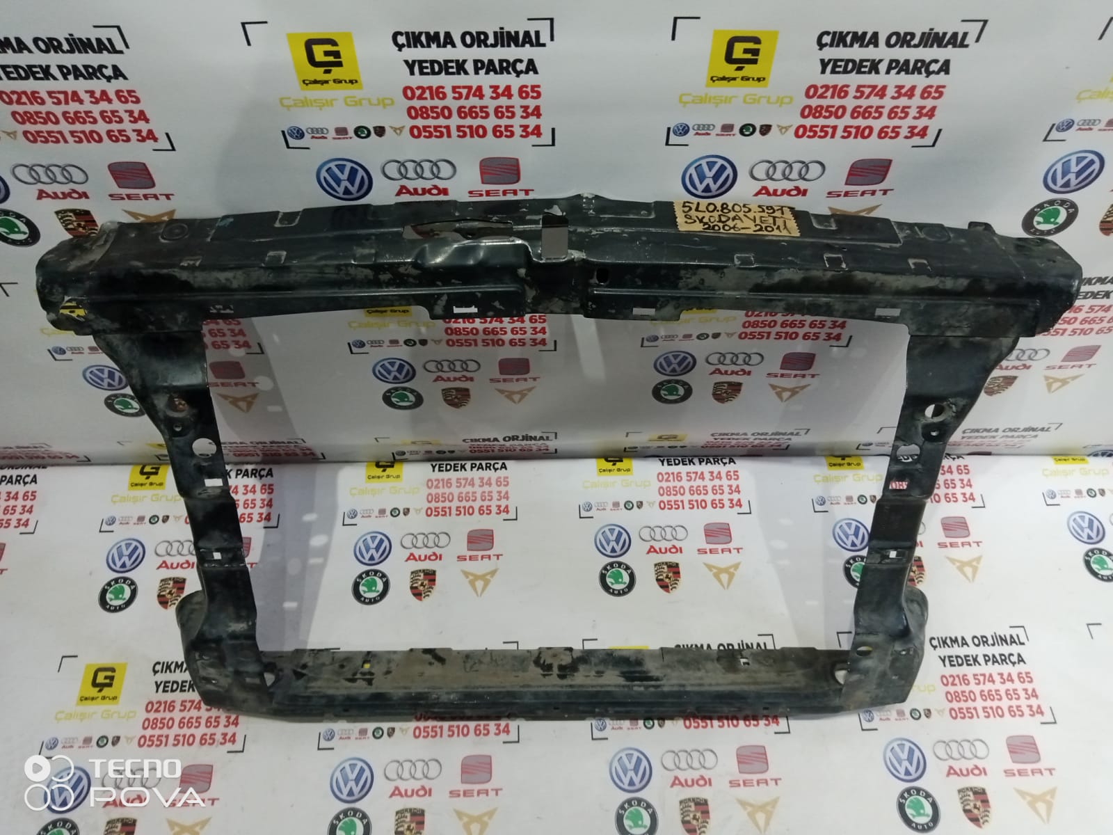 SKODA YETİ ÖN PANEL OEM 5LA805591 ÇIKMA SÖKME YEDEK PARÇA
