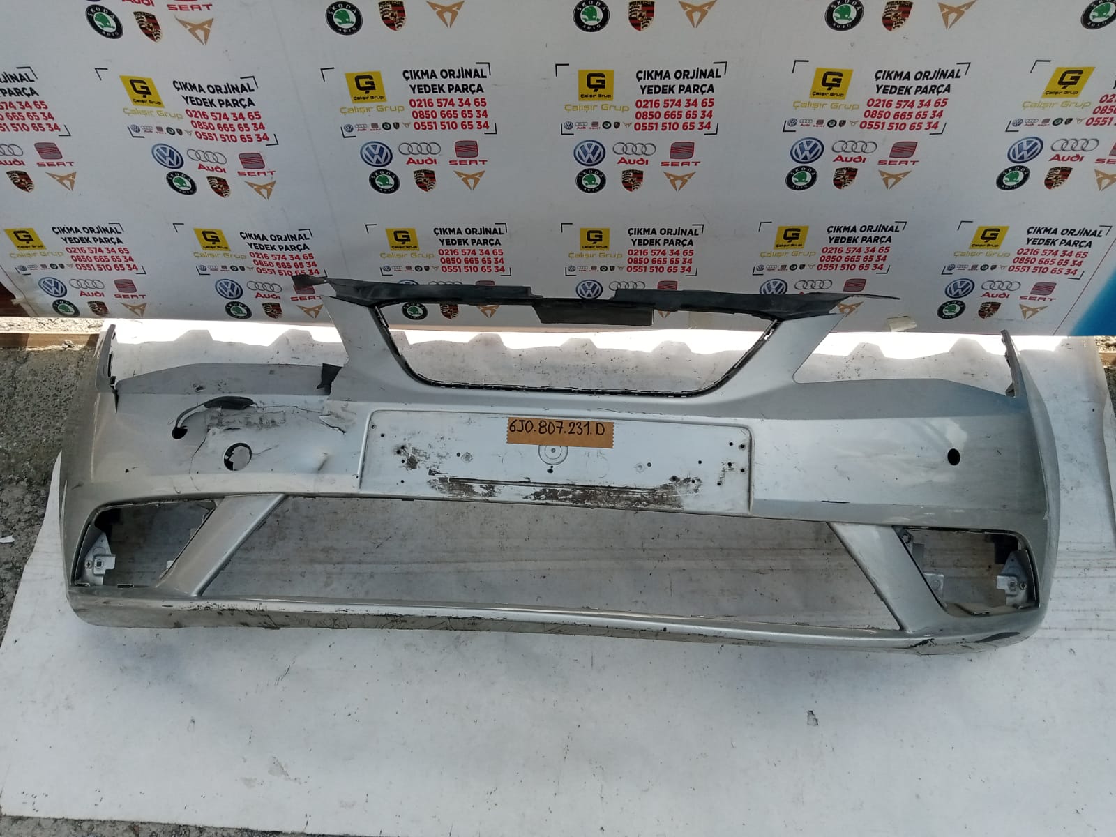 SEAT İBİZA 2014-2017 ÖN TAMPON OEM 6J0807231