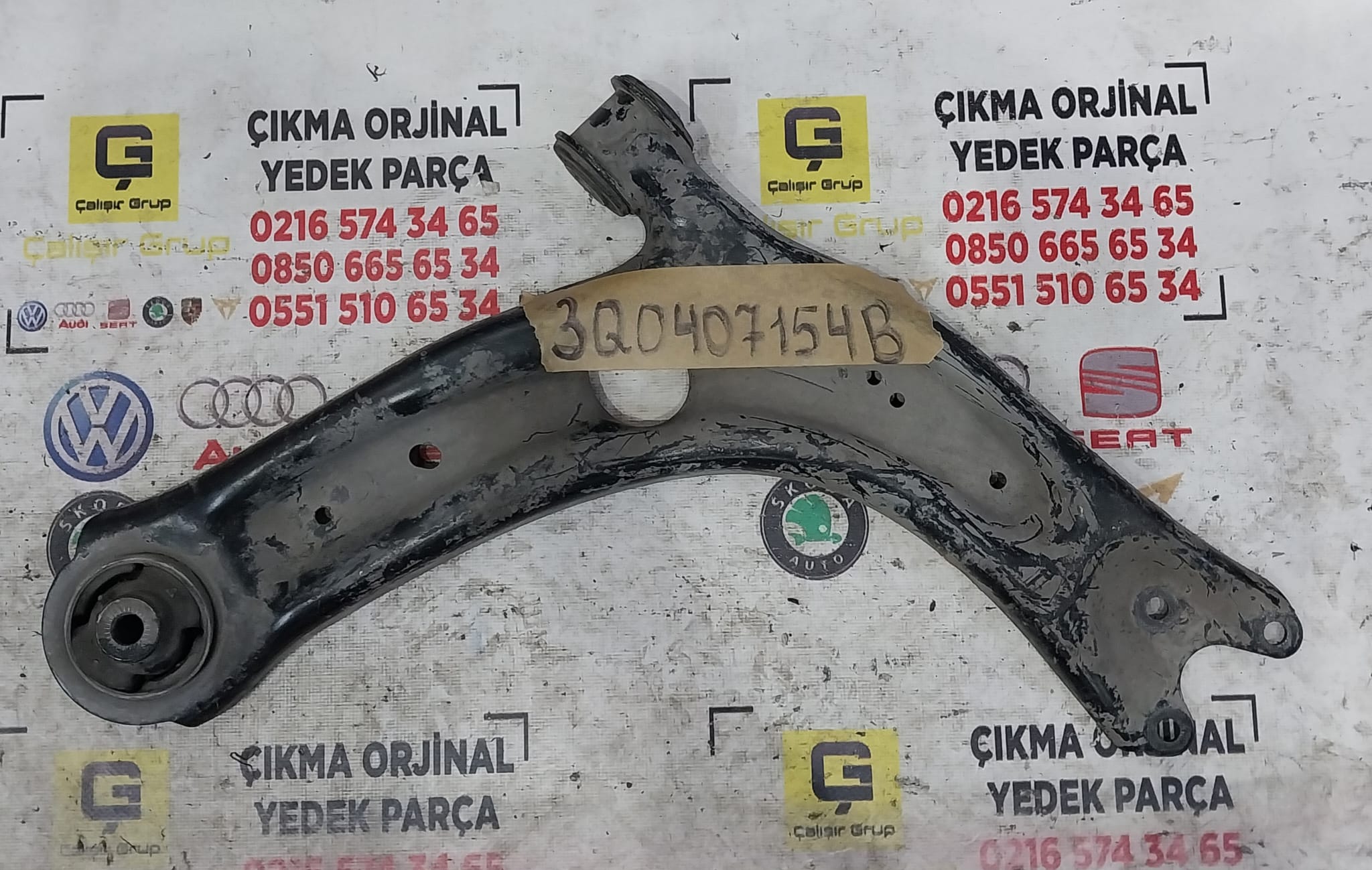 SKODA SUPERB SAĞ SOL ORJİNAL SALINCAK OEM 3Q0407154
