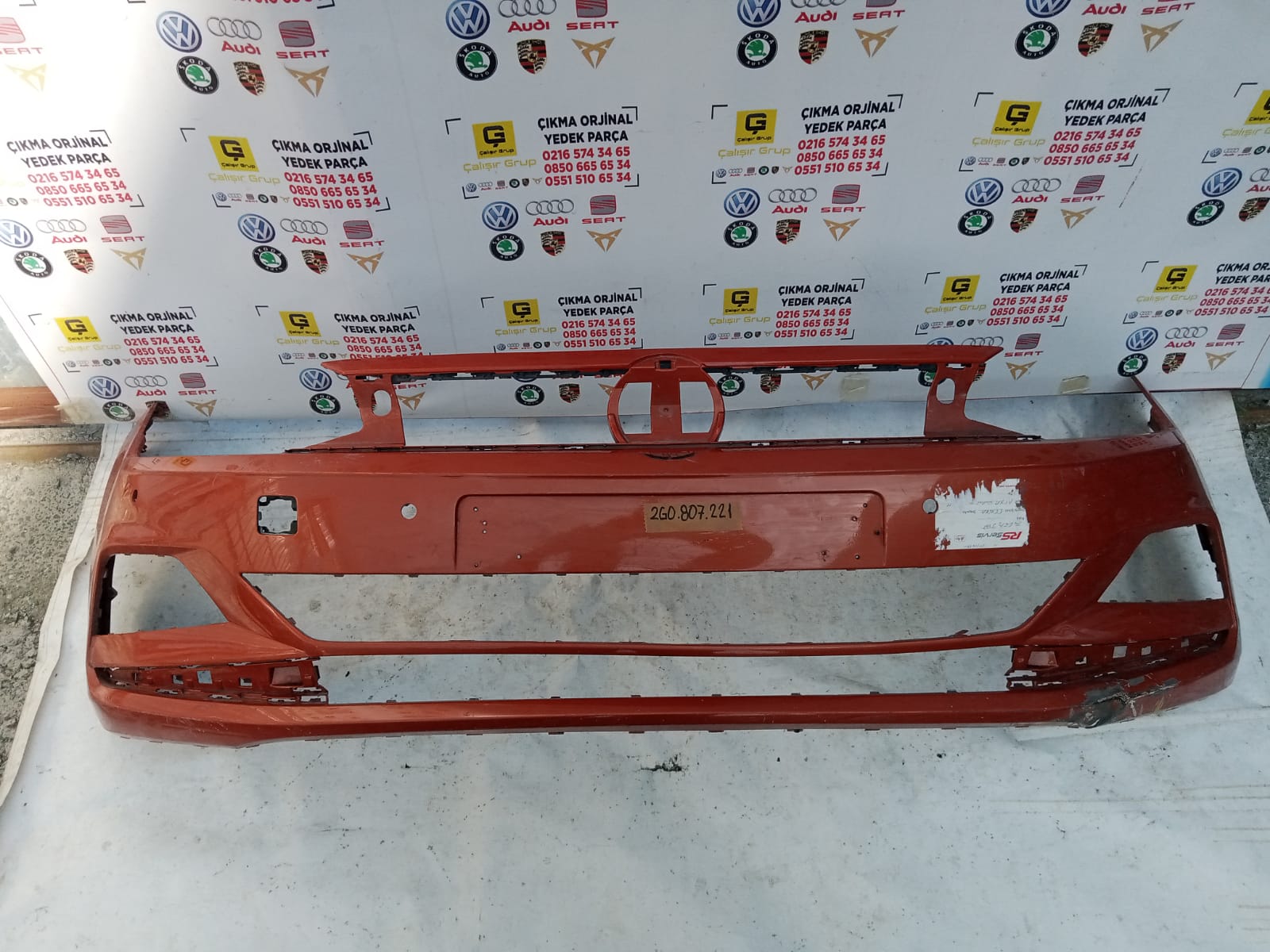 VOLKSWAGEN POLO 2018-2021 ÖN TAMPON OEM 2G0807221
