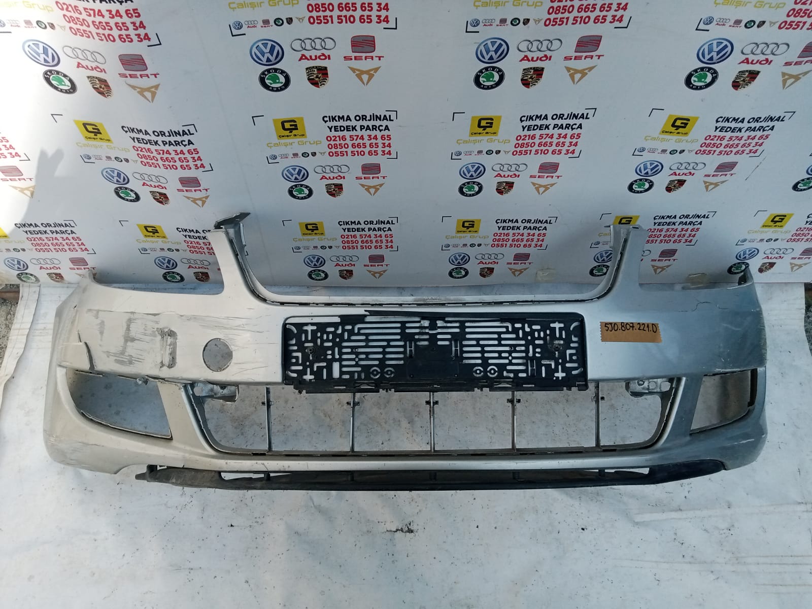SKODA FABİA ROOMSTER ÖN TAMPON OEM 5J0807221D