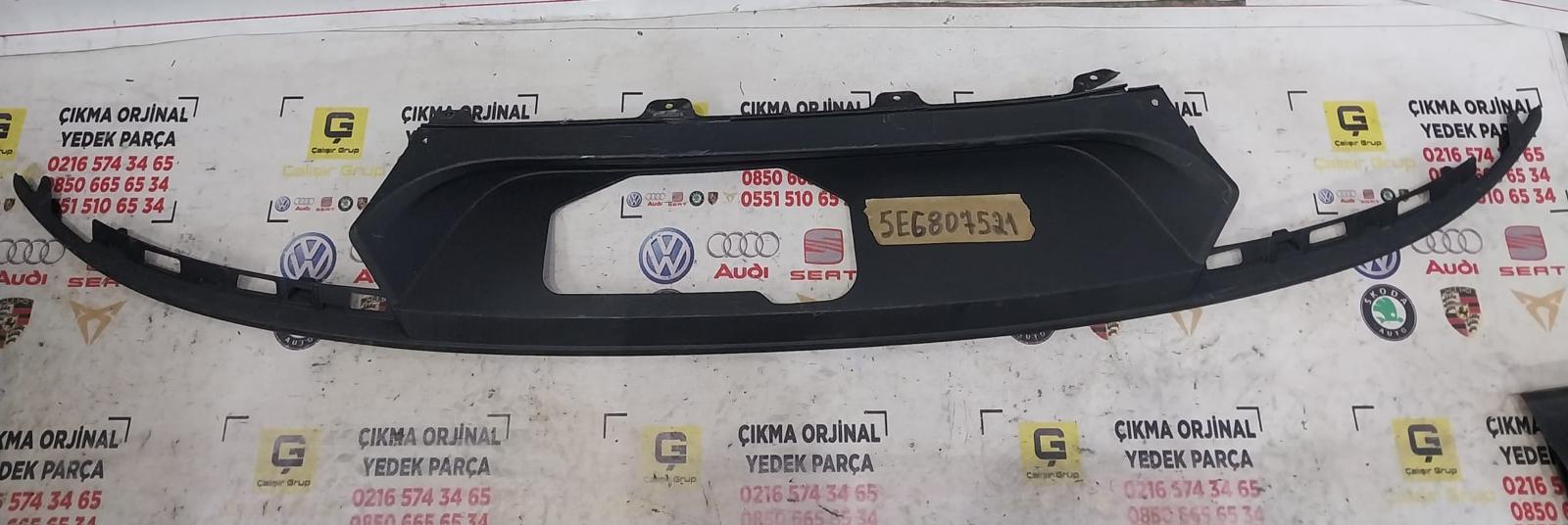 SKODA OCTAVİA ARKA TAMPON SPOİLER OEM 5E6807521