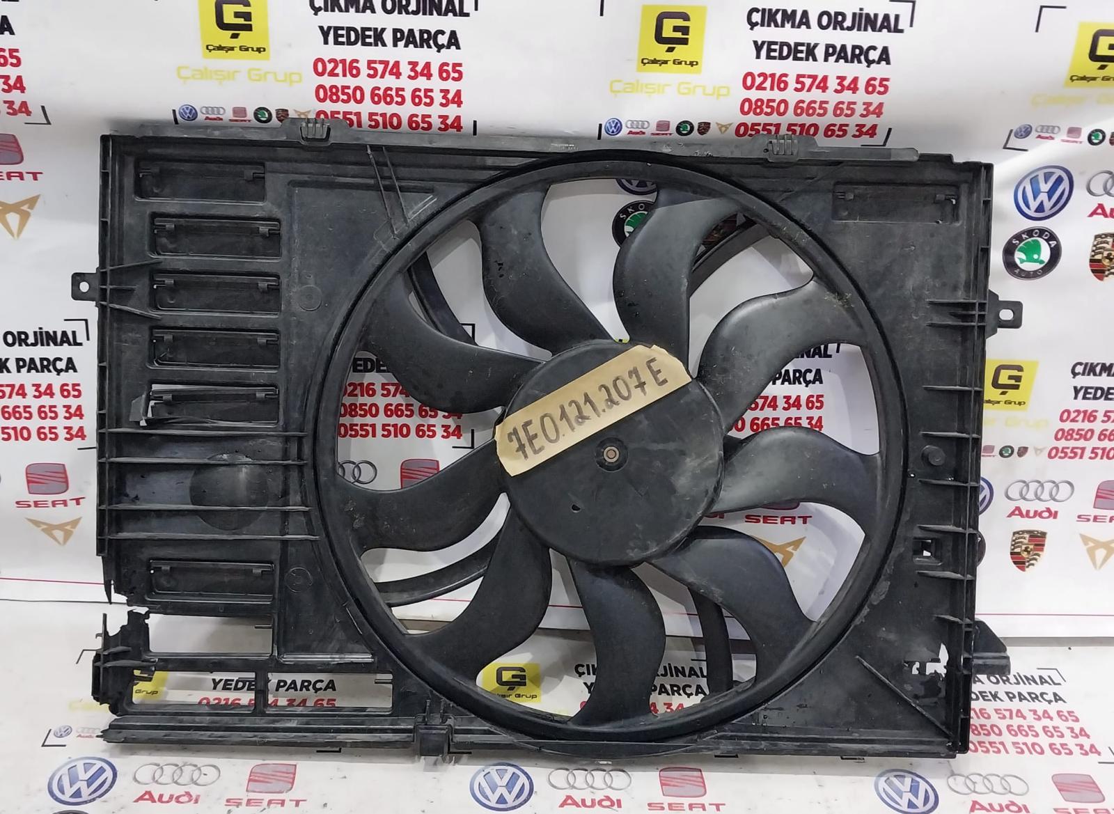 VOLKSWAGEN TRANSPORTER FAN SETİ OEM 7E0121207