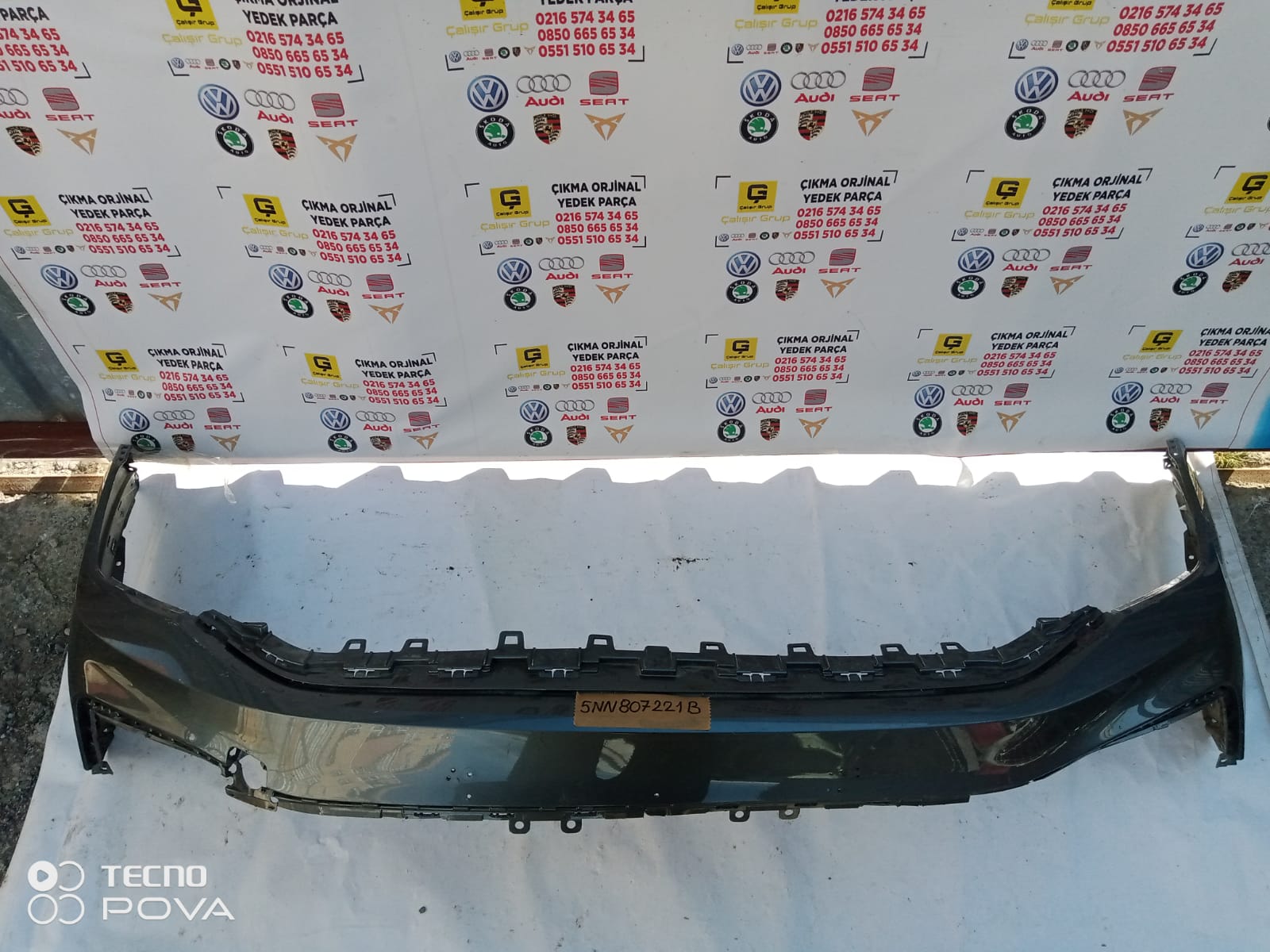 VOLKSWAGEN TİGUAN 2021-2024 R-LİNE ÖN TAMPON OEM 5NN807221B