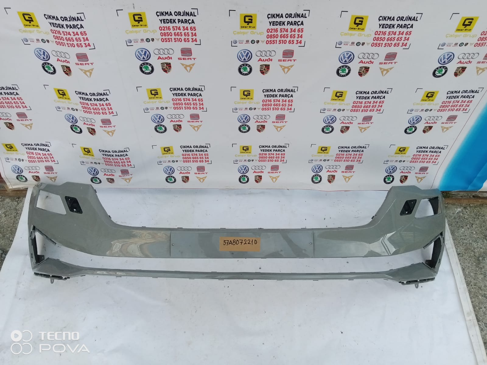 SKODA KAROQ 2020-2023 ÖN TAMPON OEM 57A807221A