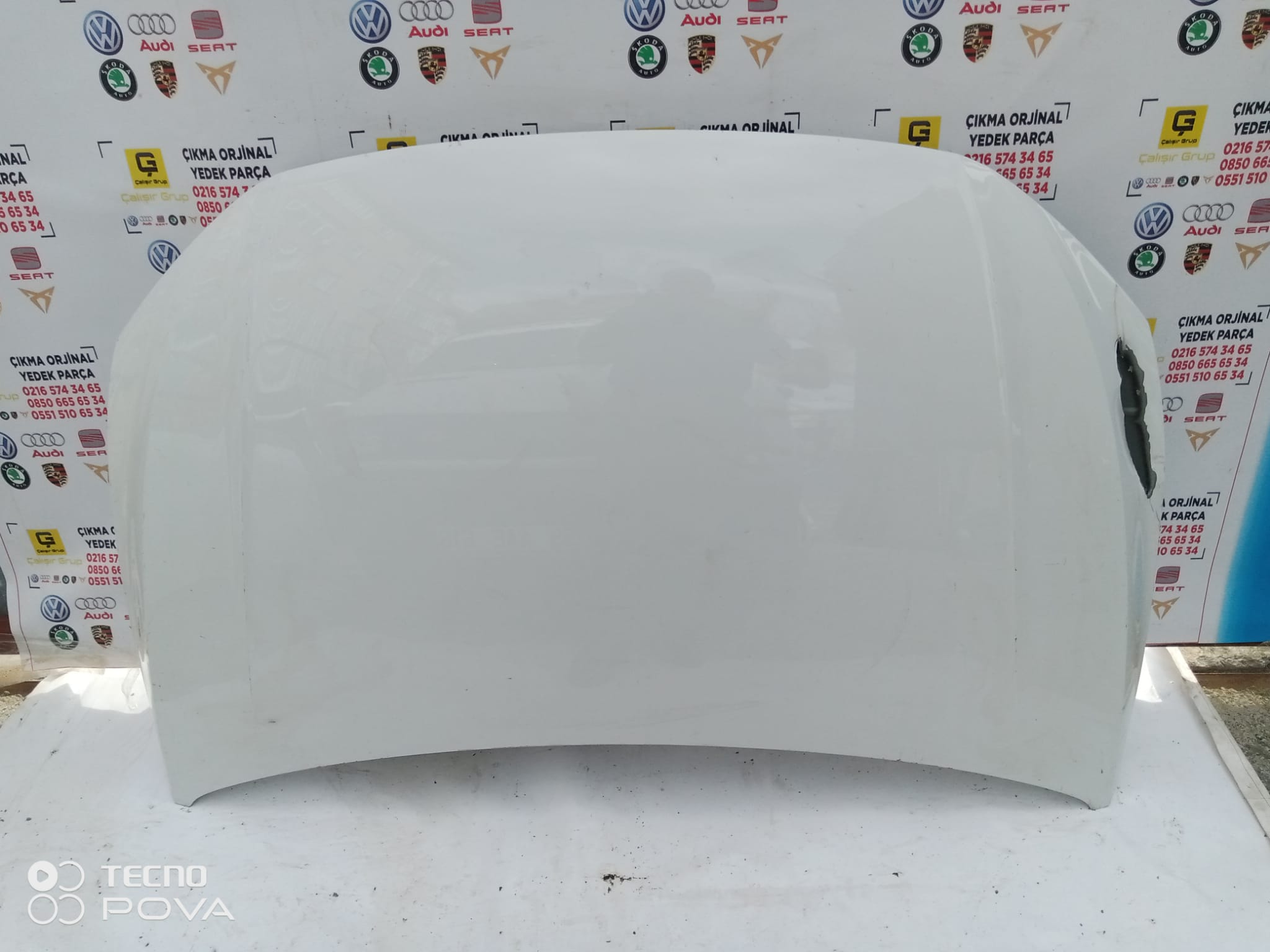 VOLKSWAGEN POLO 2019-2024 MOTOR KAPUTU