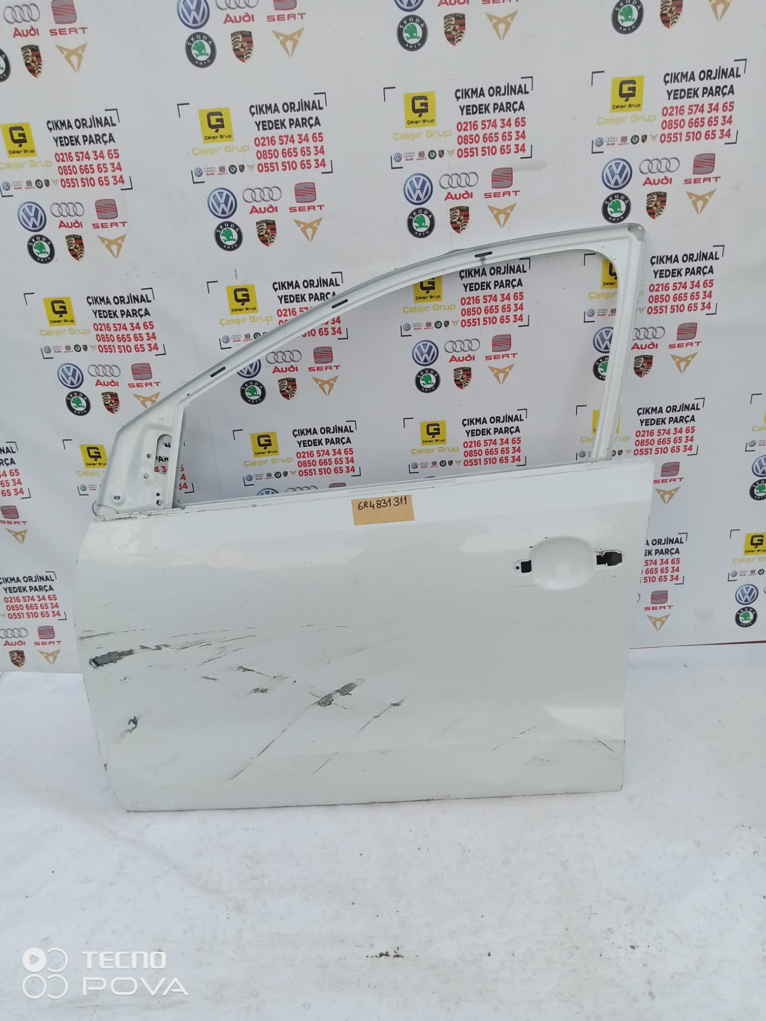 VOLKSWAGEN POLO 2010-2018 SOL ON KAPI OEM 6R4831311