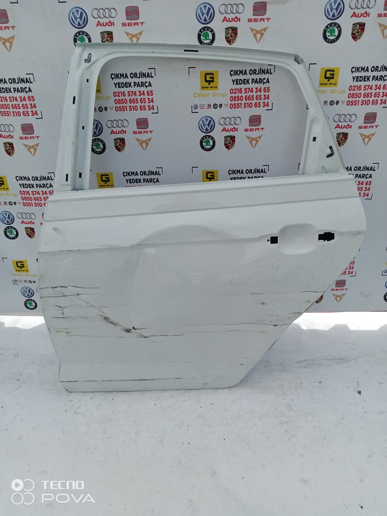 VOLKSWAGEN POLO 2018-2024 SOL ARKA KAPI