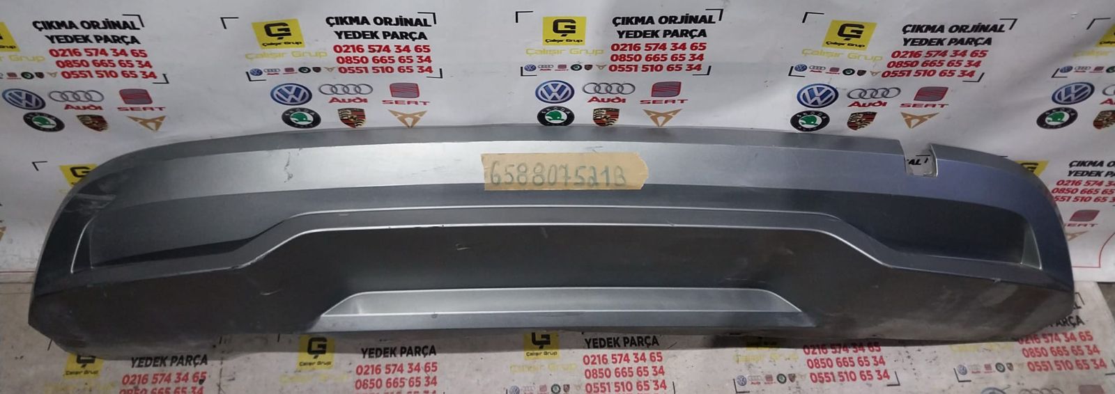 SKODA KAMİQ ARKA TAMPON DİFÜZÖRÜ OEM 658807521
