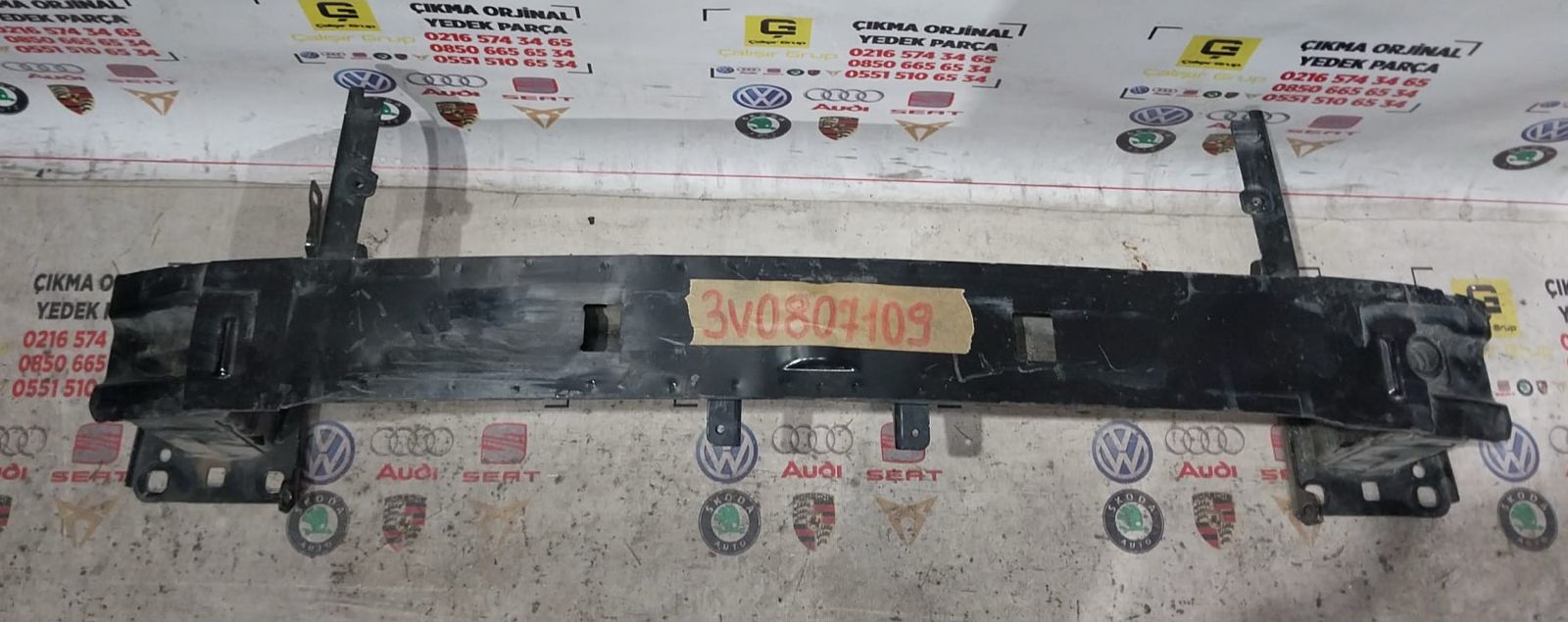 SKODA SUPERB ÖN TAMPON DEMİRİ OEM 3V0807109
