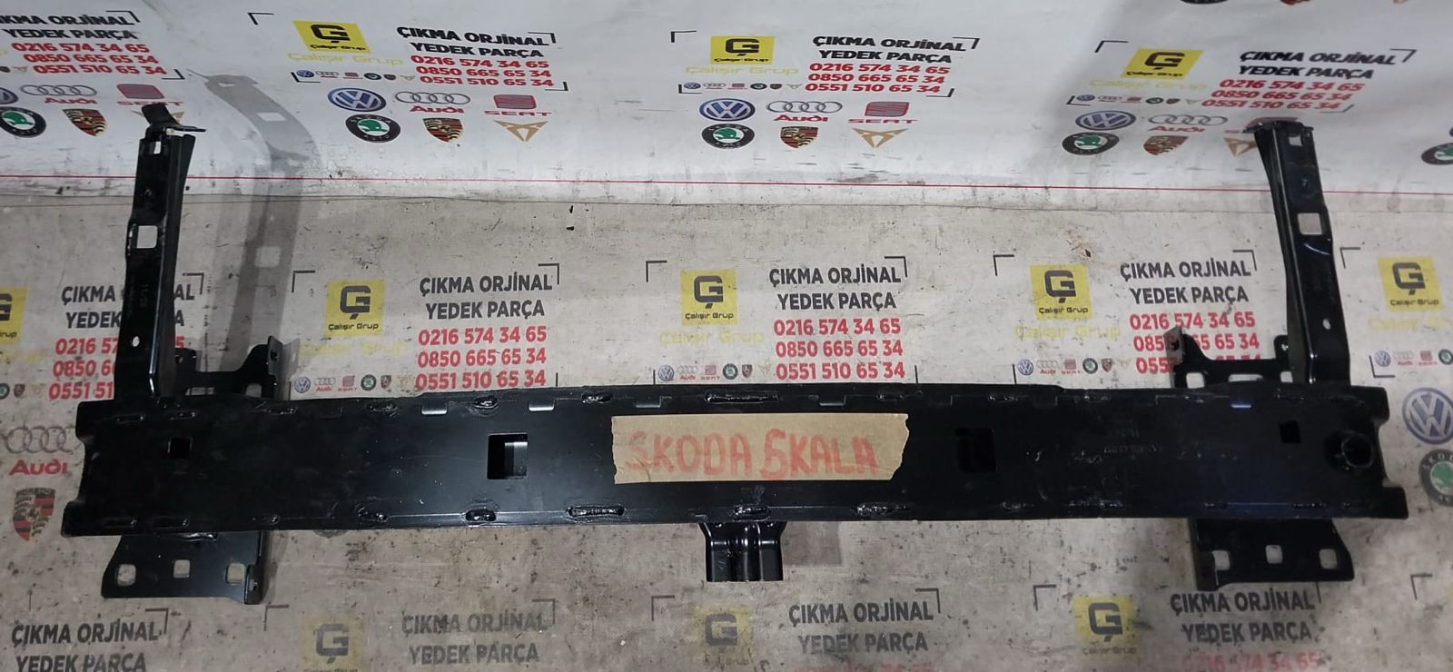 VOLKSWAGEN TİGUAN ÖN TAMPON DEMİRİ OEM 5NA807611