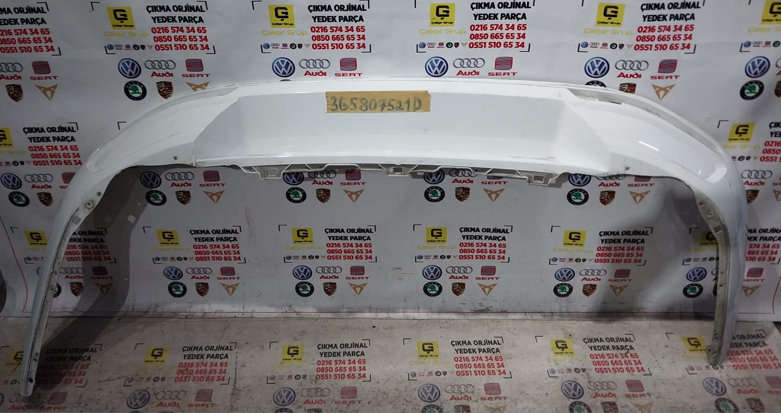 VOLKSWAGEN PASSAT B8 ARKA TAMPON DİFÜZÖRÜ OEM 3G5807521