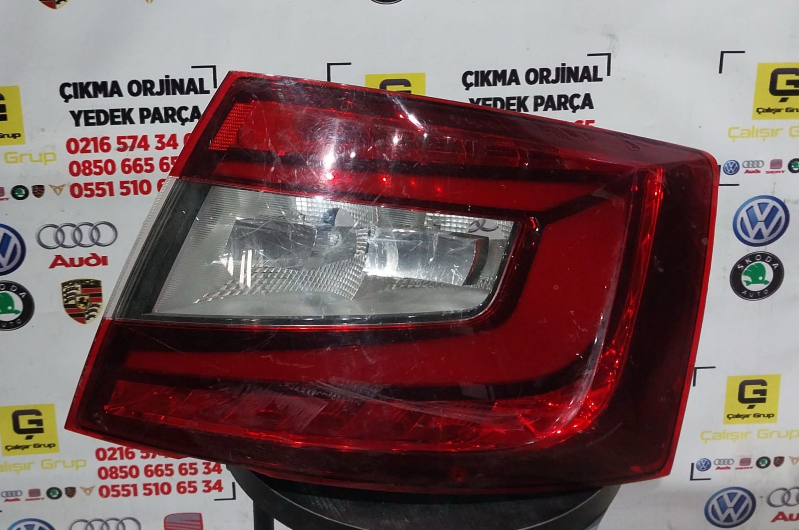 SKODA OCTAVİA 2018-2020 SAĞ STOP OEM ÇIKMA SÖKME YEDEK PARÇA