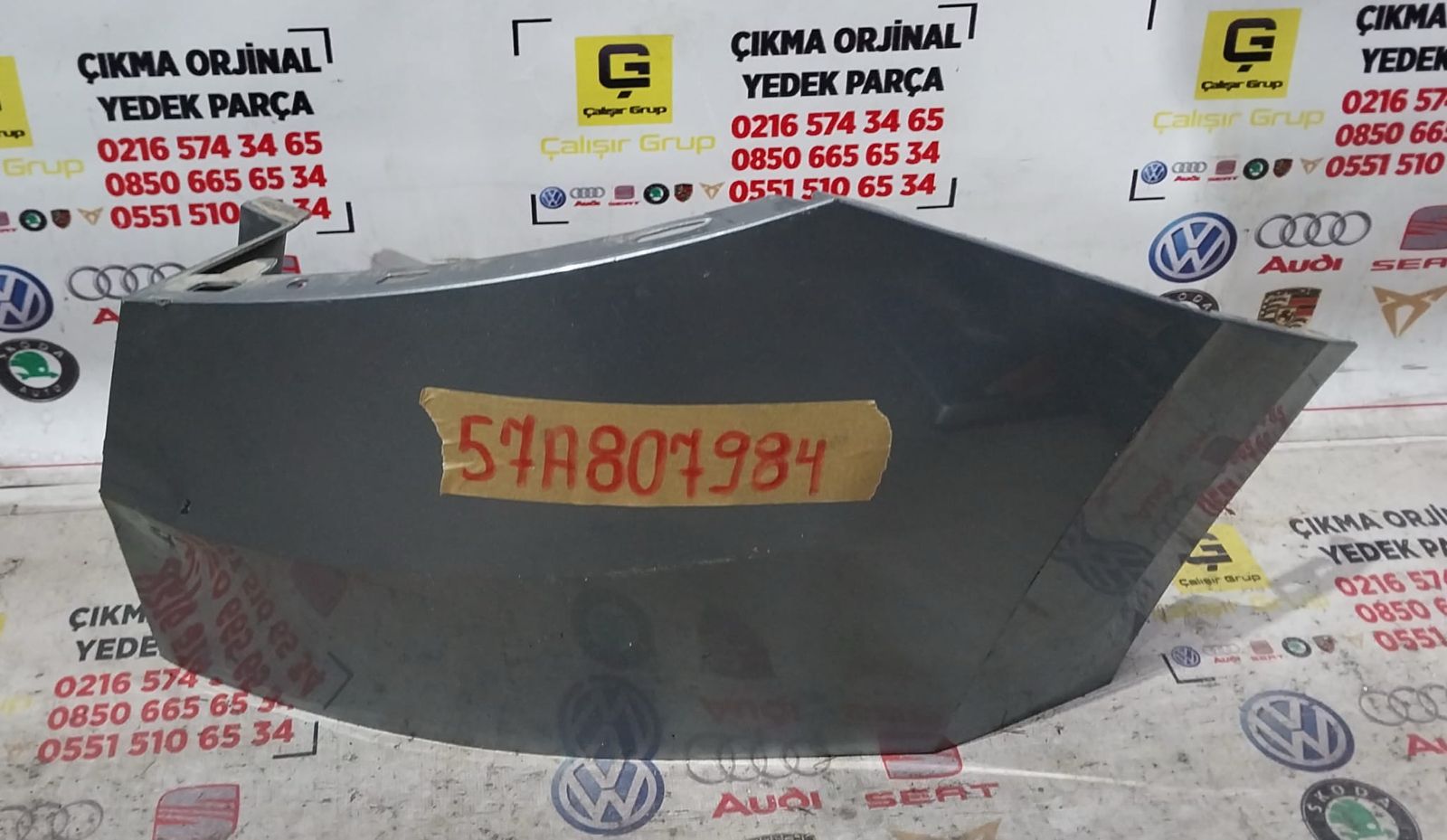 SKODA KAROQ SAĞ ARKA TAMPON OEM 57A807984