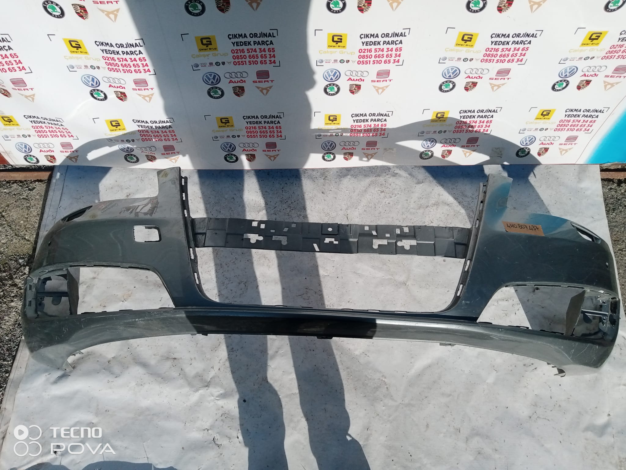 AUDİ A8 2011-2014 ÖN TAMPON OEM 4H0837437