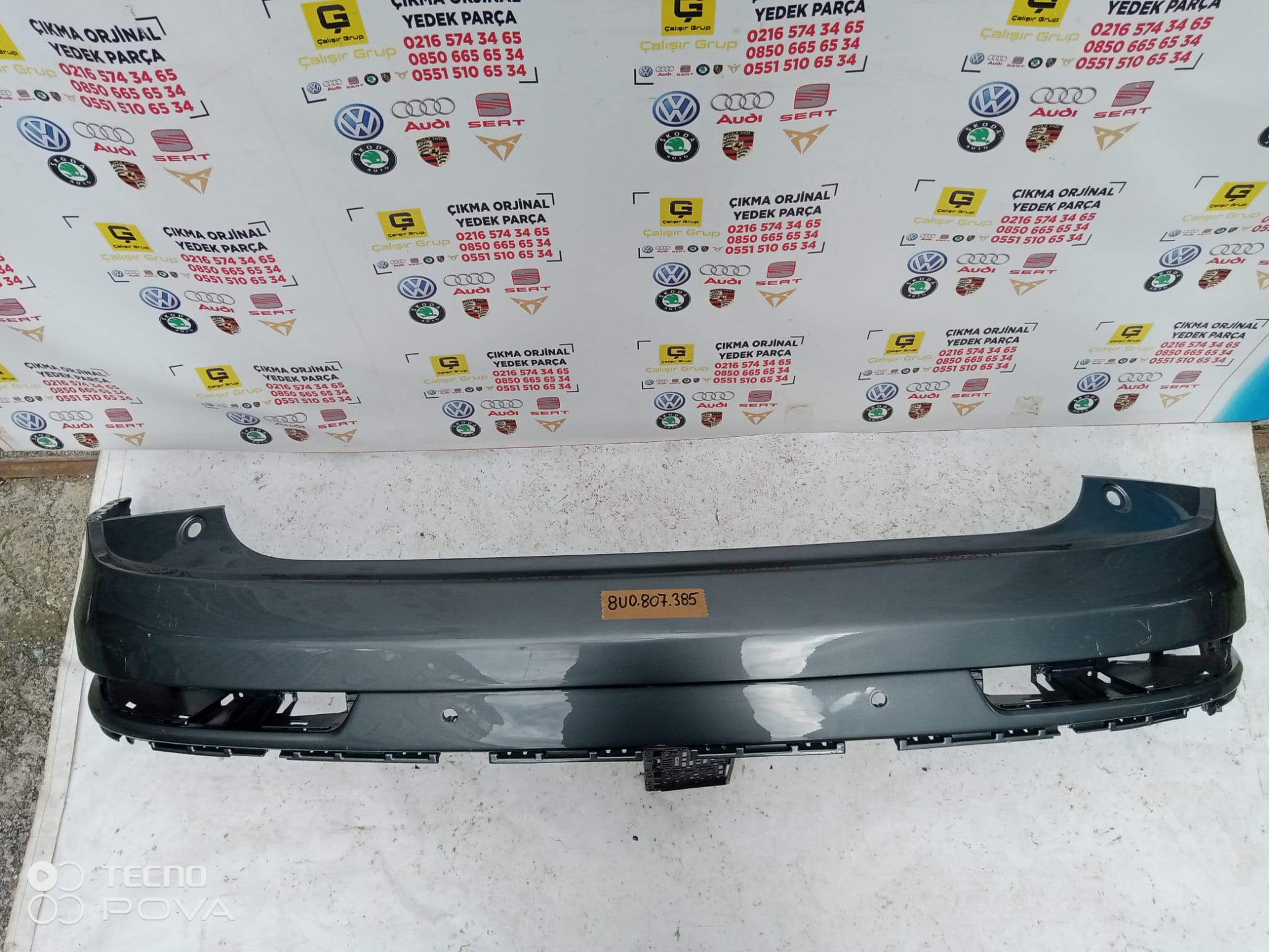 AUDİ Q3 ARKA TAMPON ÇIKMA SÖKME YEDEK PARÇA