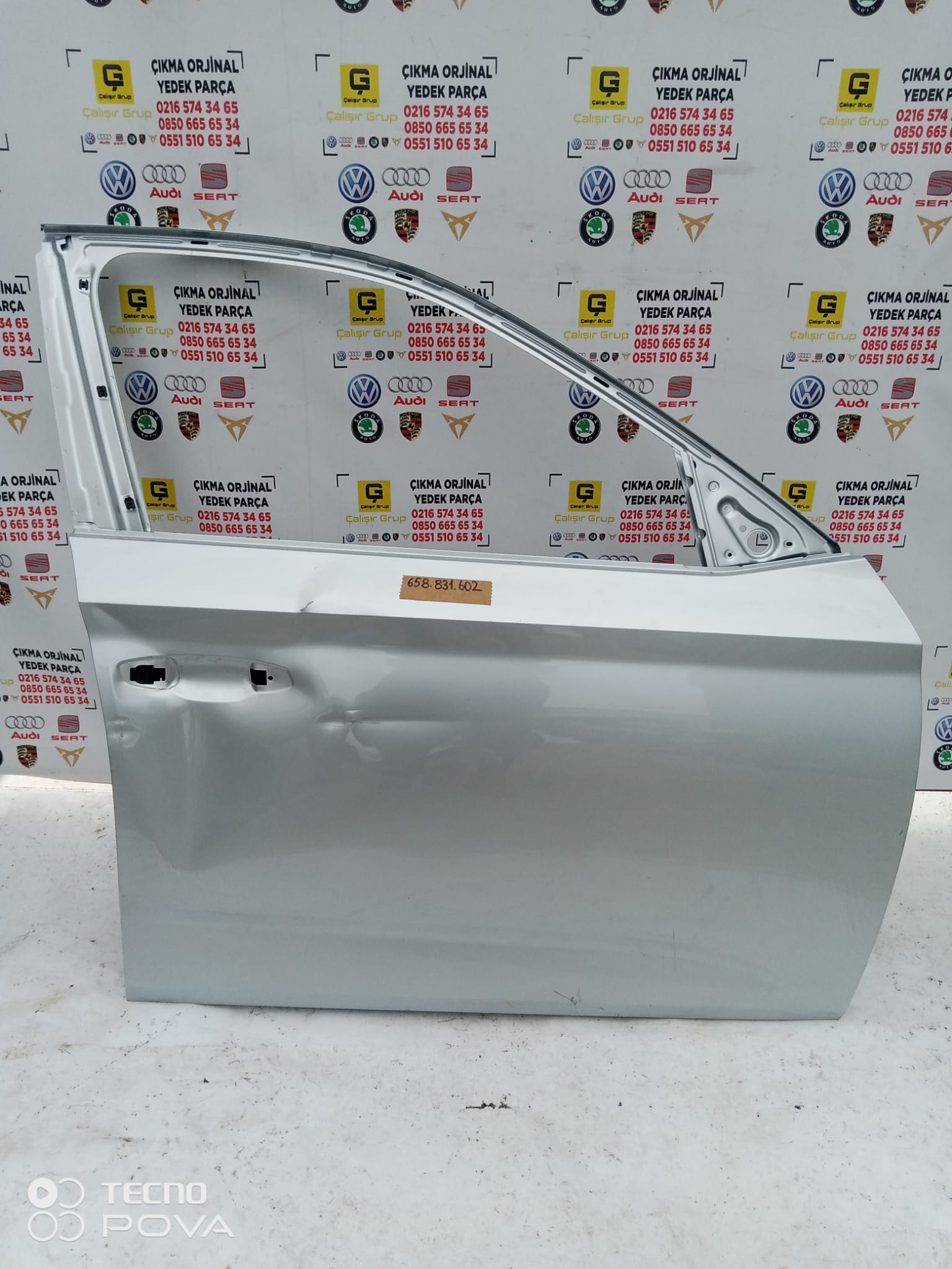 SKODA KAMİQ SAĞ ÖN KAPI OEM 658831602 ÇIKMA SÖKME YEDEK PARÇA