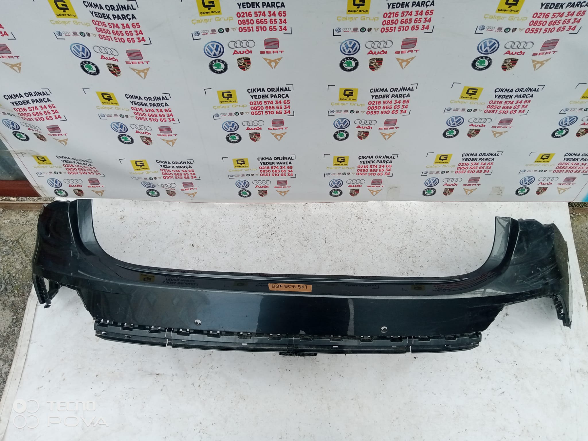 AUDİ Q3 S-LİNE ARKA TAMPON OEM 83F807511 ÇIKMA SÖKME YEDEK PARÇA