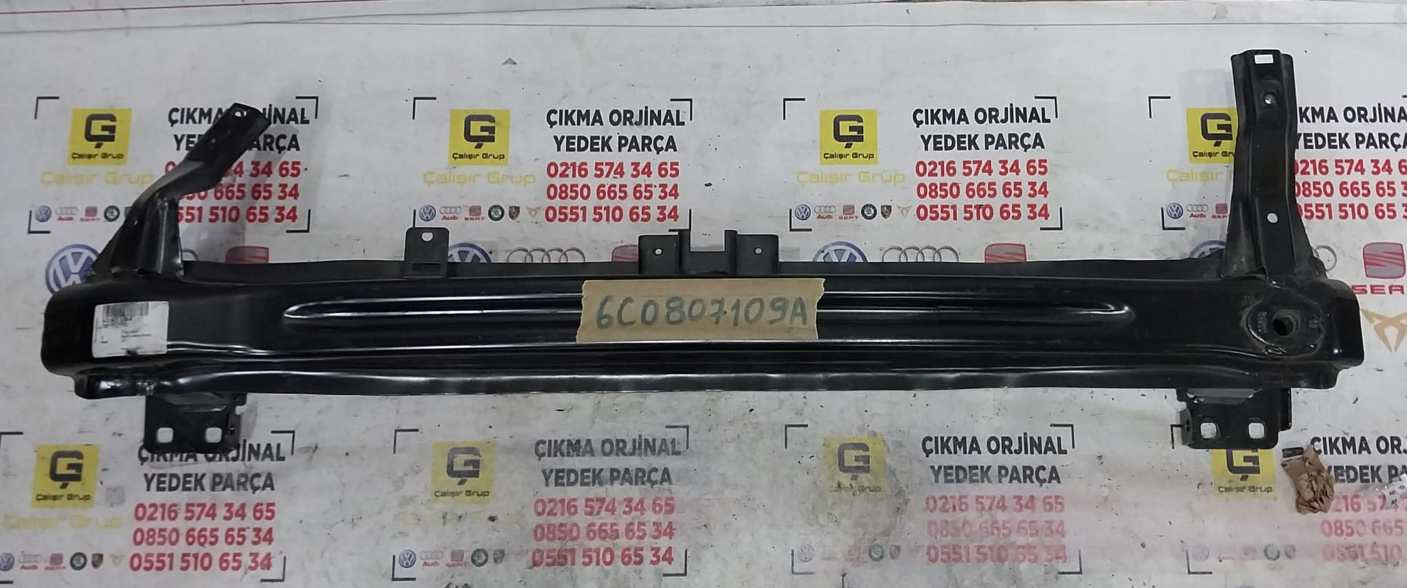 VOLKSWAGEN POLO 2010-2017 ÖN TAMPON DEMİRİ OEM 6C0807109