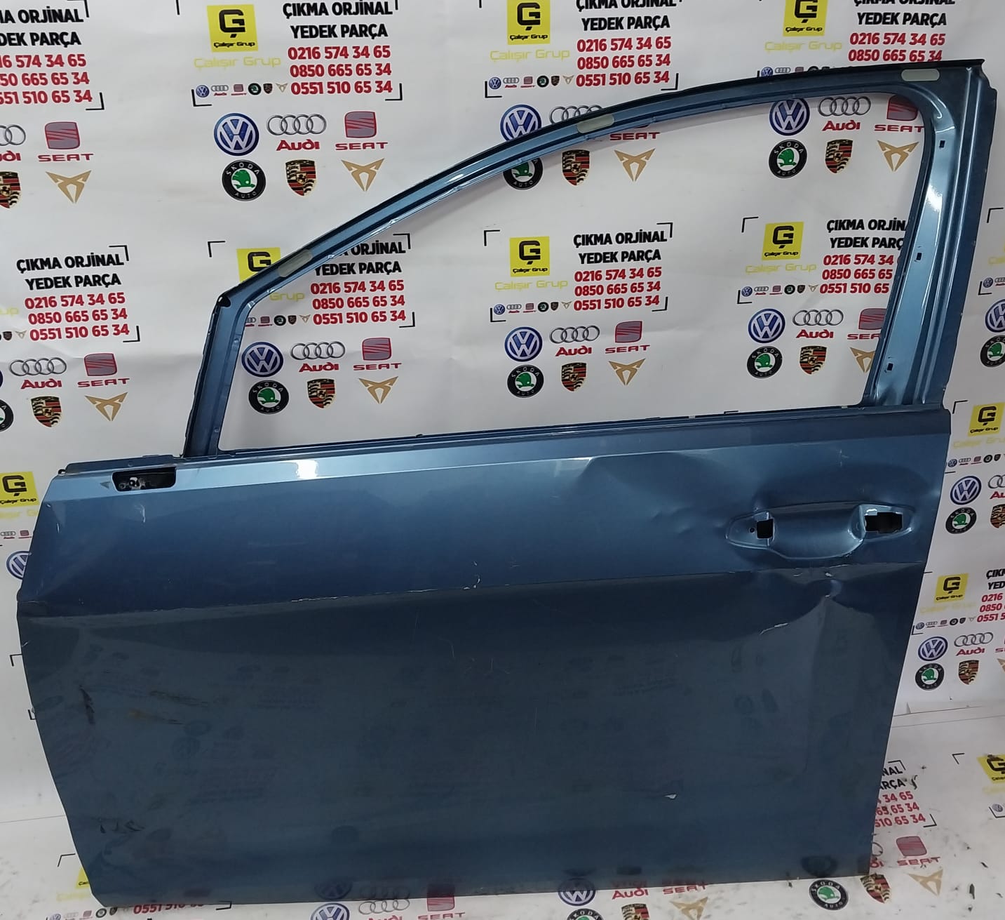 VOLKSWAGEN GOLF 7 SOL ÖN KAPI ÇIKMA SÖKME YEDEK PARÇA