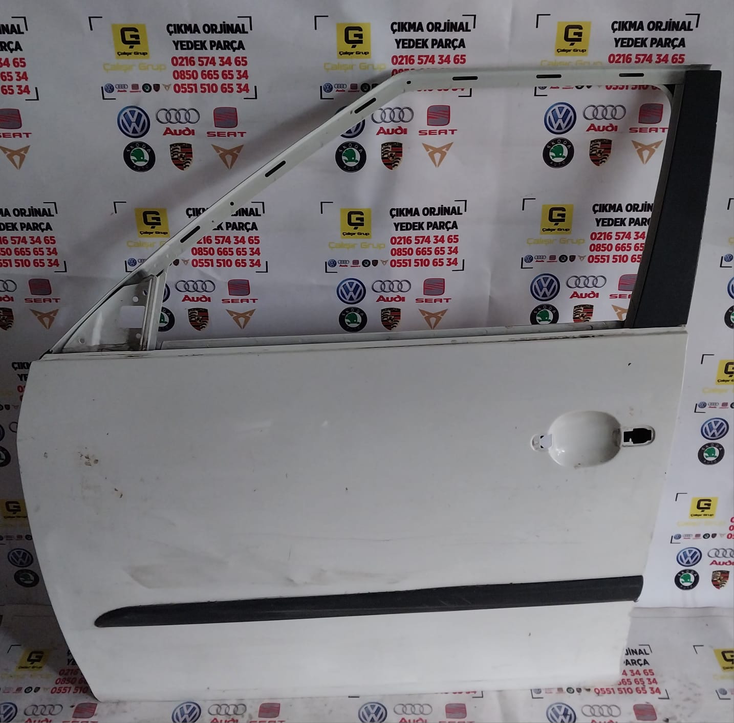 SKODA FABİA 2005-2010 SOL ÖN KAPI ÇIKMA SÖKME YEDEK PARÇA
