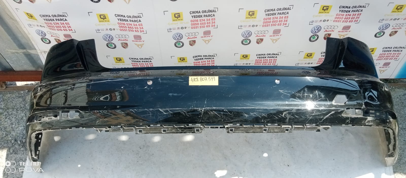 AUDİ A6 2019-2022 ARKA TAMPON OEM 4K5807511