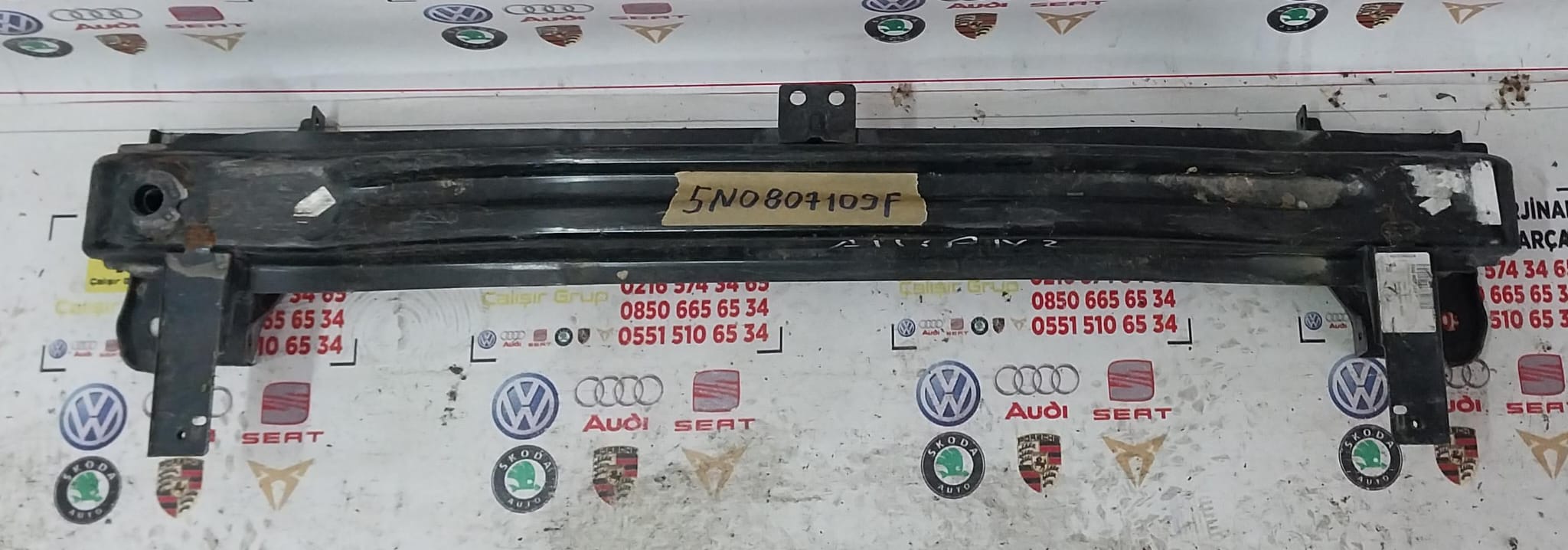 VOLKSWAGEN TİGUAN 2008-2014 ÖN TAMPON DEMİRİ OEM 5N0807109F