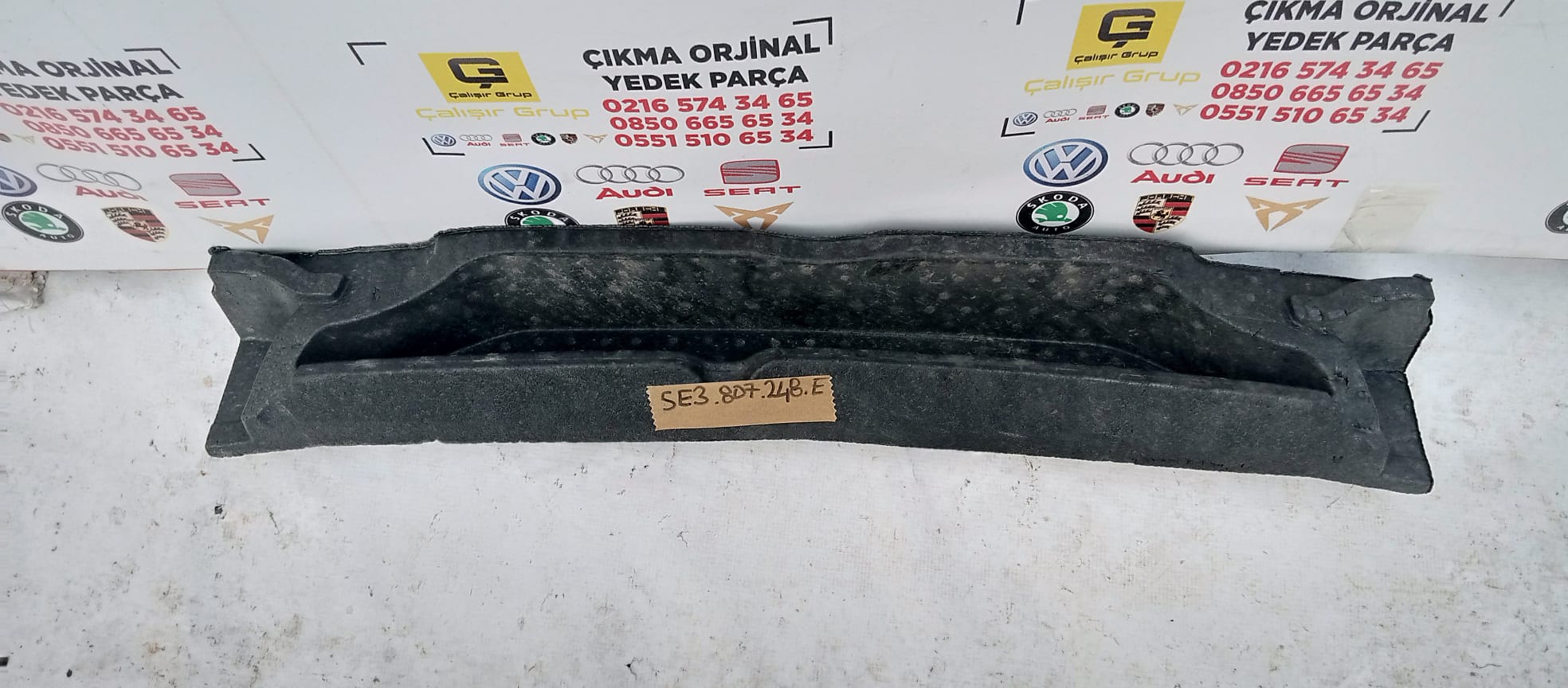 SKODA OCTAVİA 2020-2023 ÖN TAMPON DEMİRİ KÖPÜĞÜ OEM 5E807248