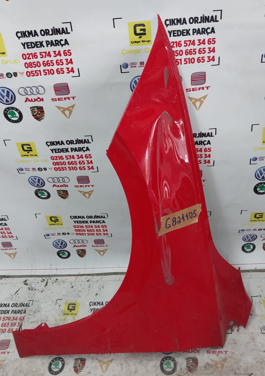 VOLKSWAGEN POLO 2018-2024 SOL ÖN ÇAMURLUK OEM 2G0821105