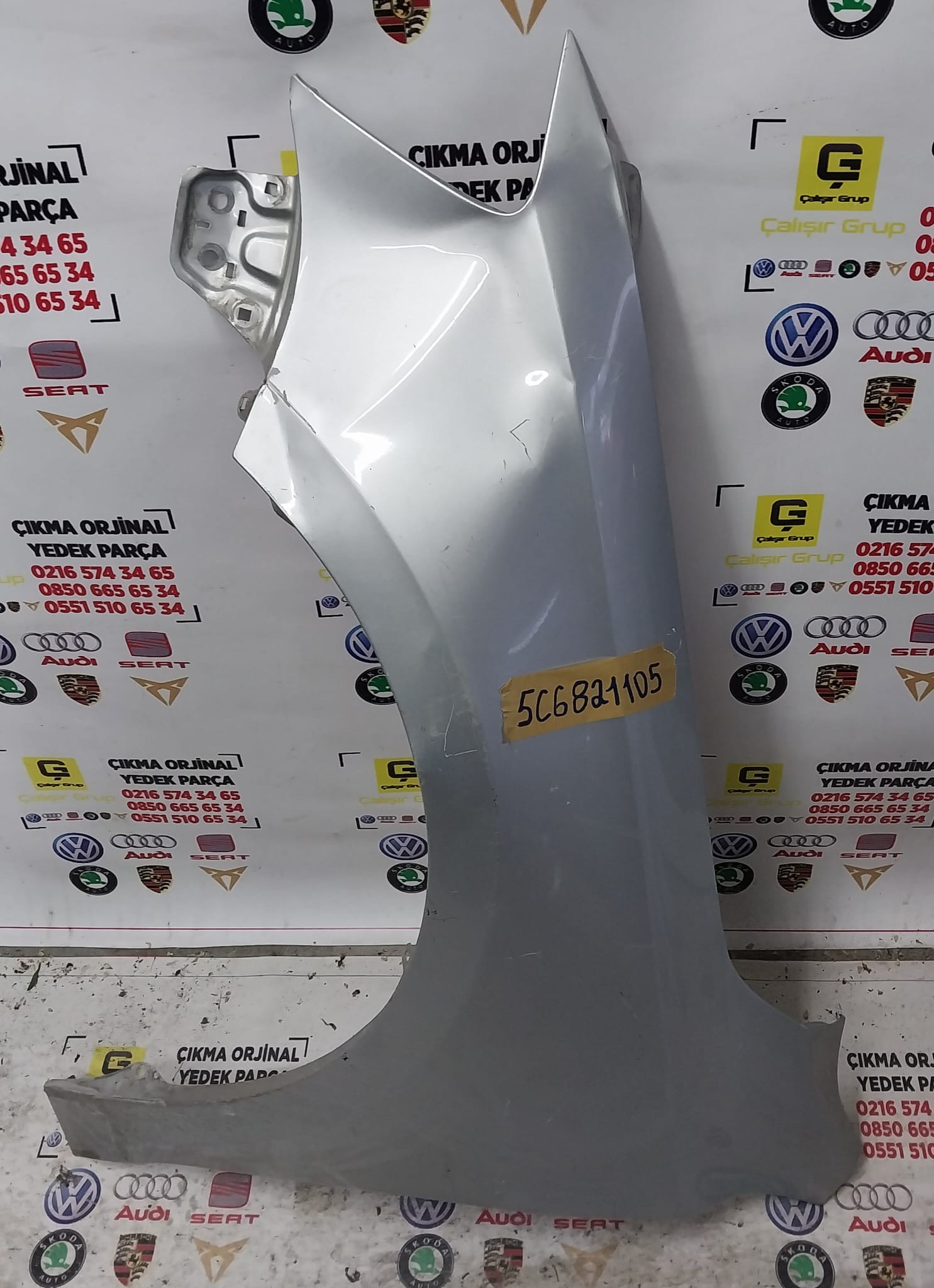 VOLKSWAGEN JETTA 2012-2017 SOL ÖN ÇAMURLUK OEM 5C6821105