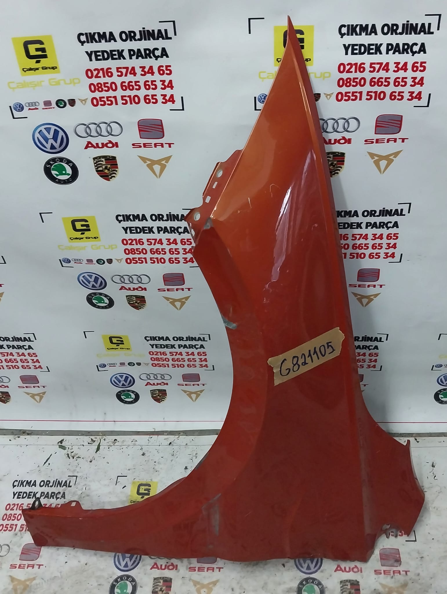 VOLKSWAGEN POLO 2018-2024 SOL ÖN ÇAMURLUK OEM 2G0821105