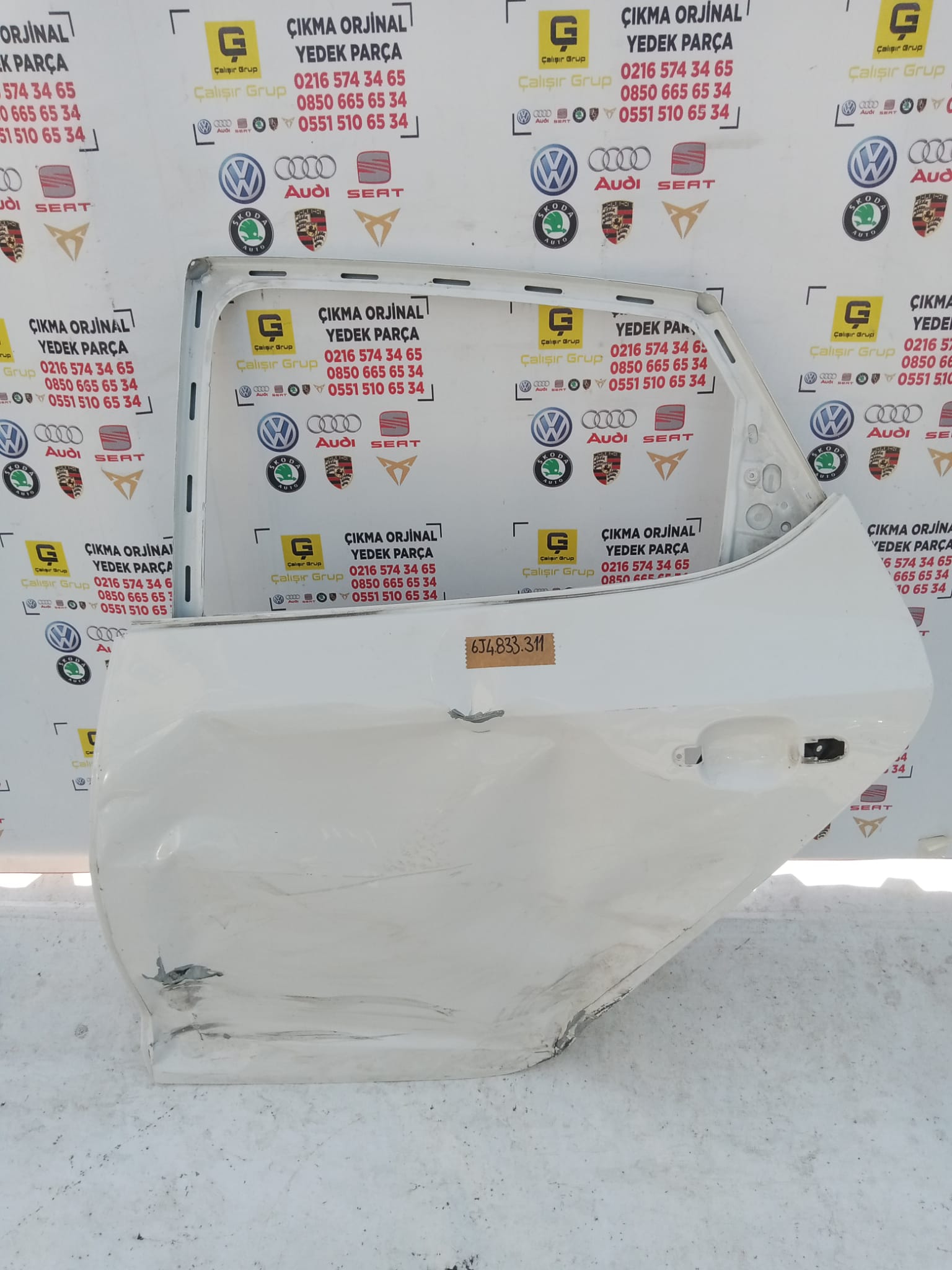 SEAT İBİZA 2012-2018 SOL ARKA KAPI 6J4833311