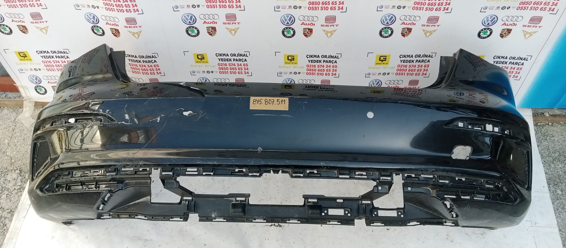 AUDİ A3 SEDAN 2021-2023 S-LİNE ARKA TAMPON OEM 8Y5807511