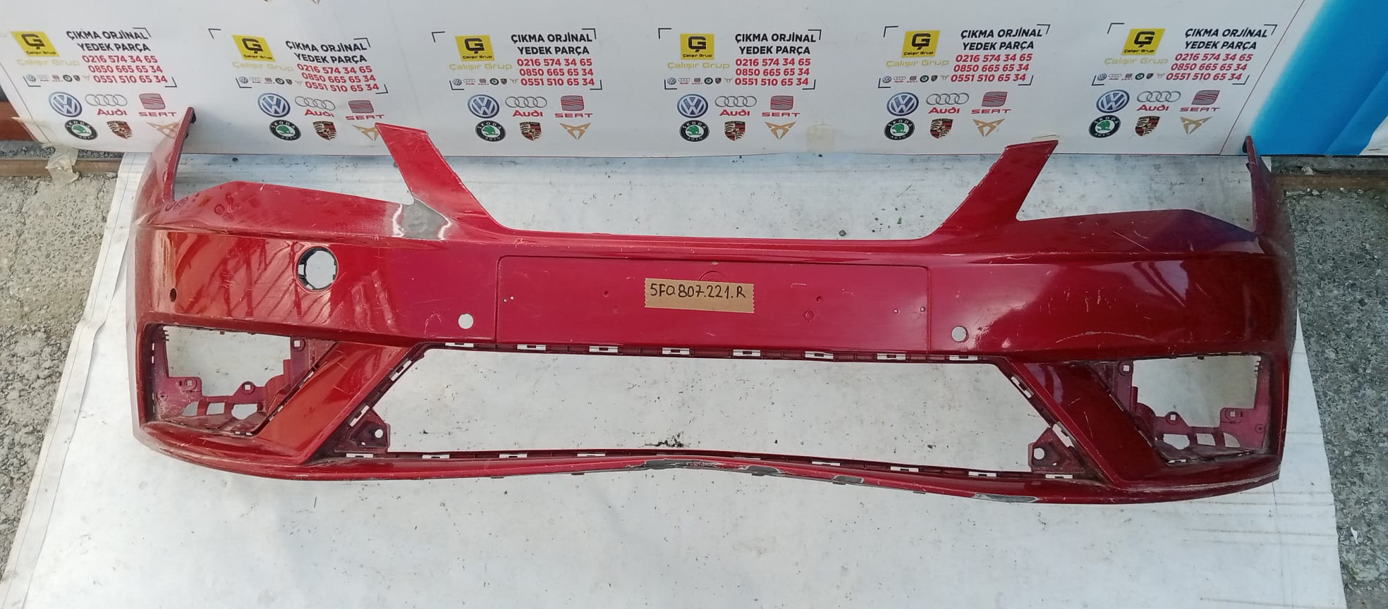 SEAT LEON 2017-2020 ÖN TAMPON OEM 5F0807221