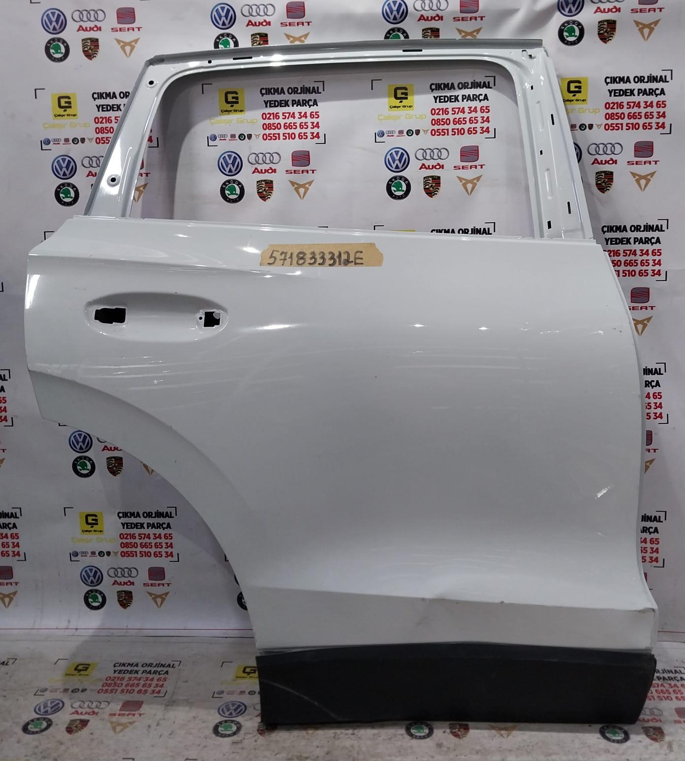 VOLKSWAGEN TİGUAN 2025 SAĞ ARKA KAPI GÖÇÜKLÜK OEM 571853312E
